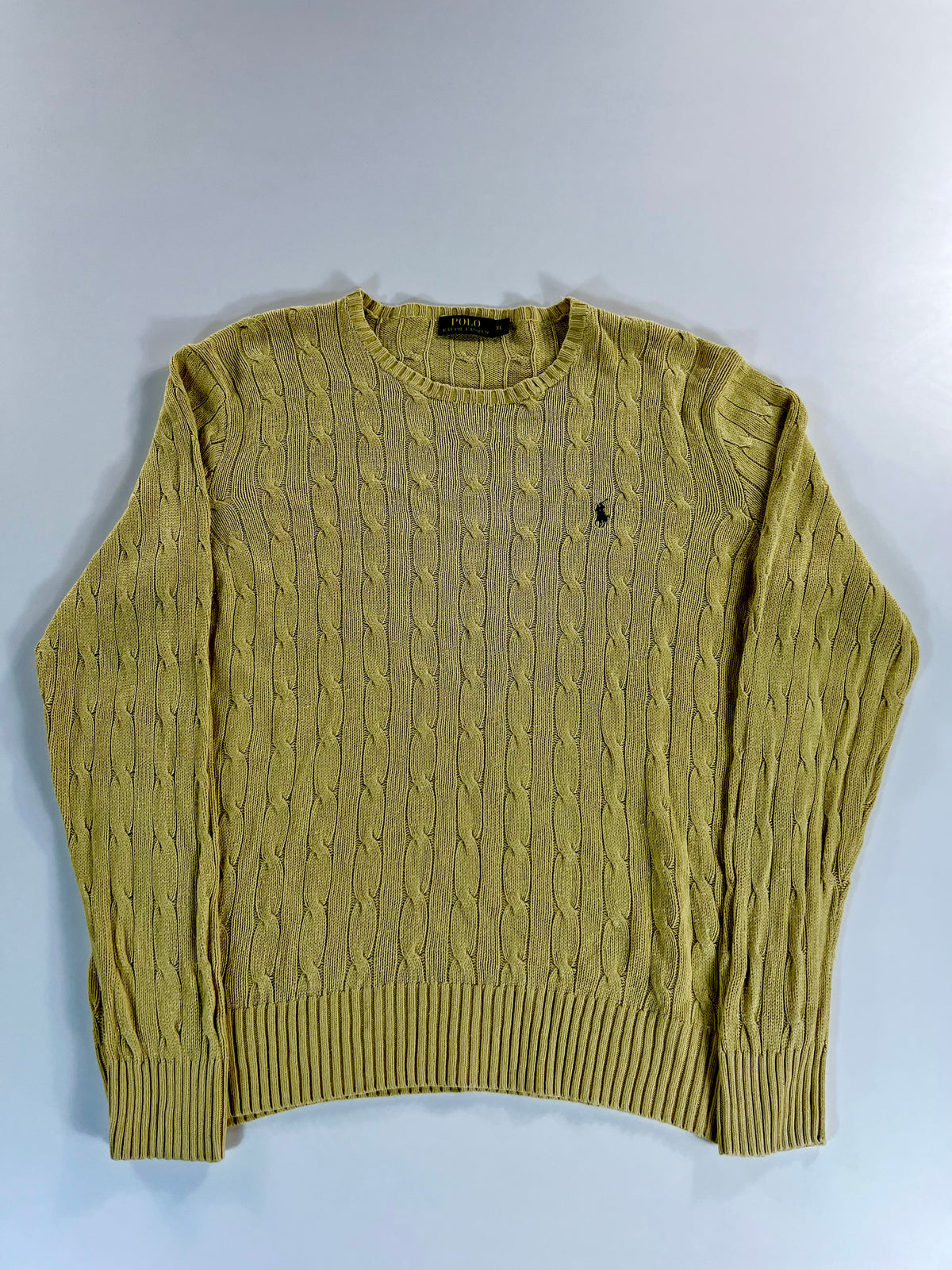 Ralph Lauren cableknit pulóver