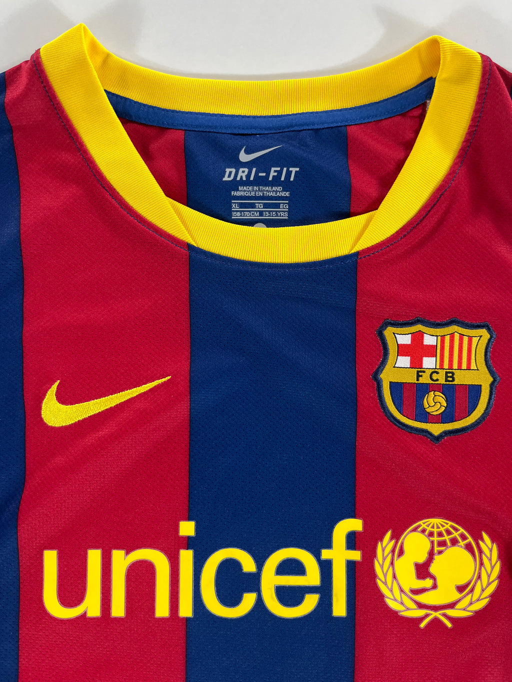 Nike F.C Barcelona 2010-2011 hazai mez
