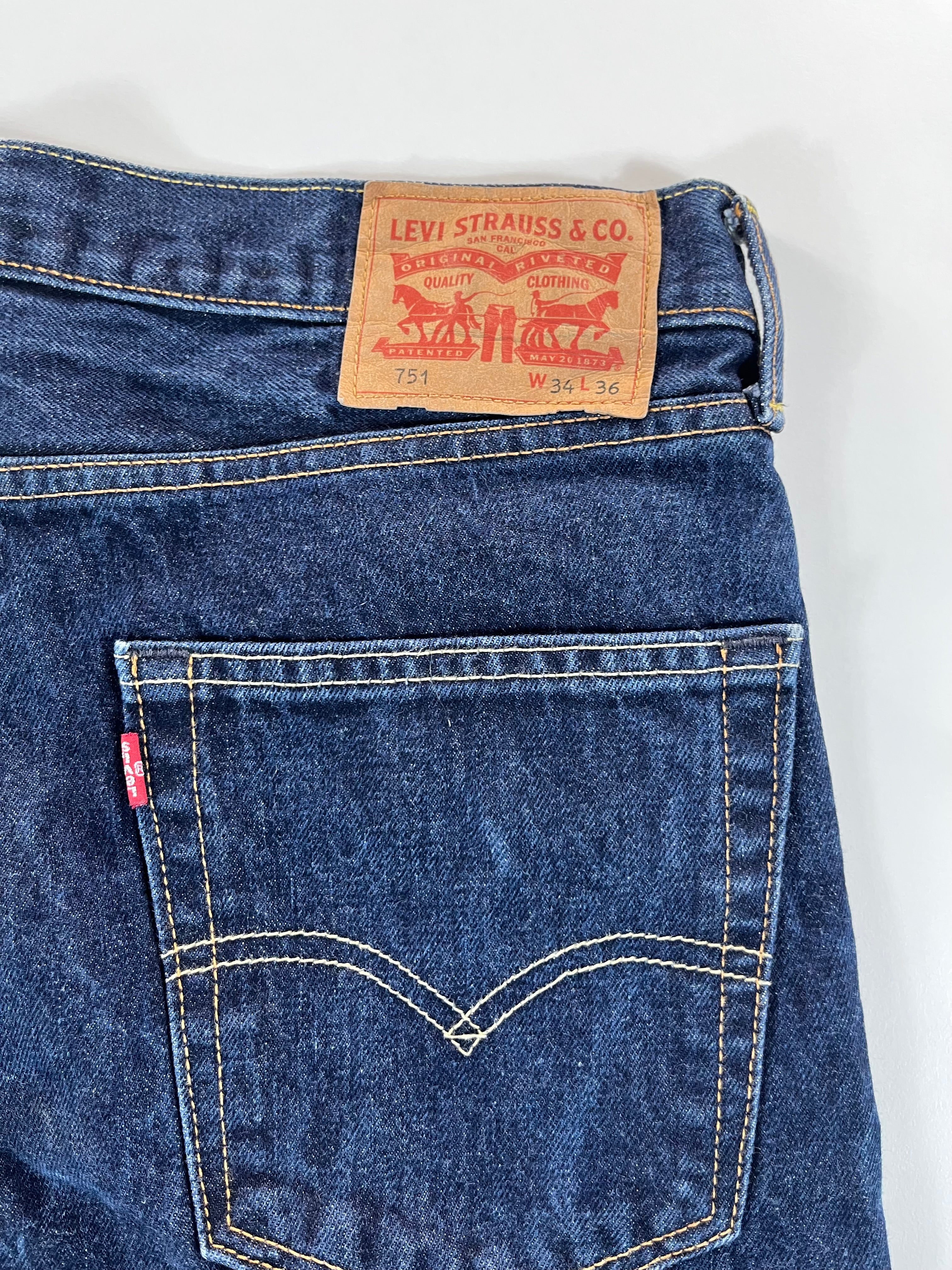 Levi's 751 W34 L36 farmernadrág