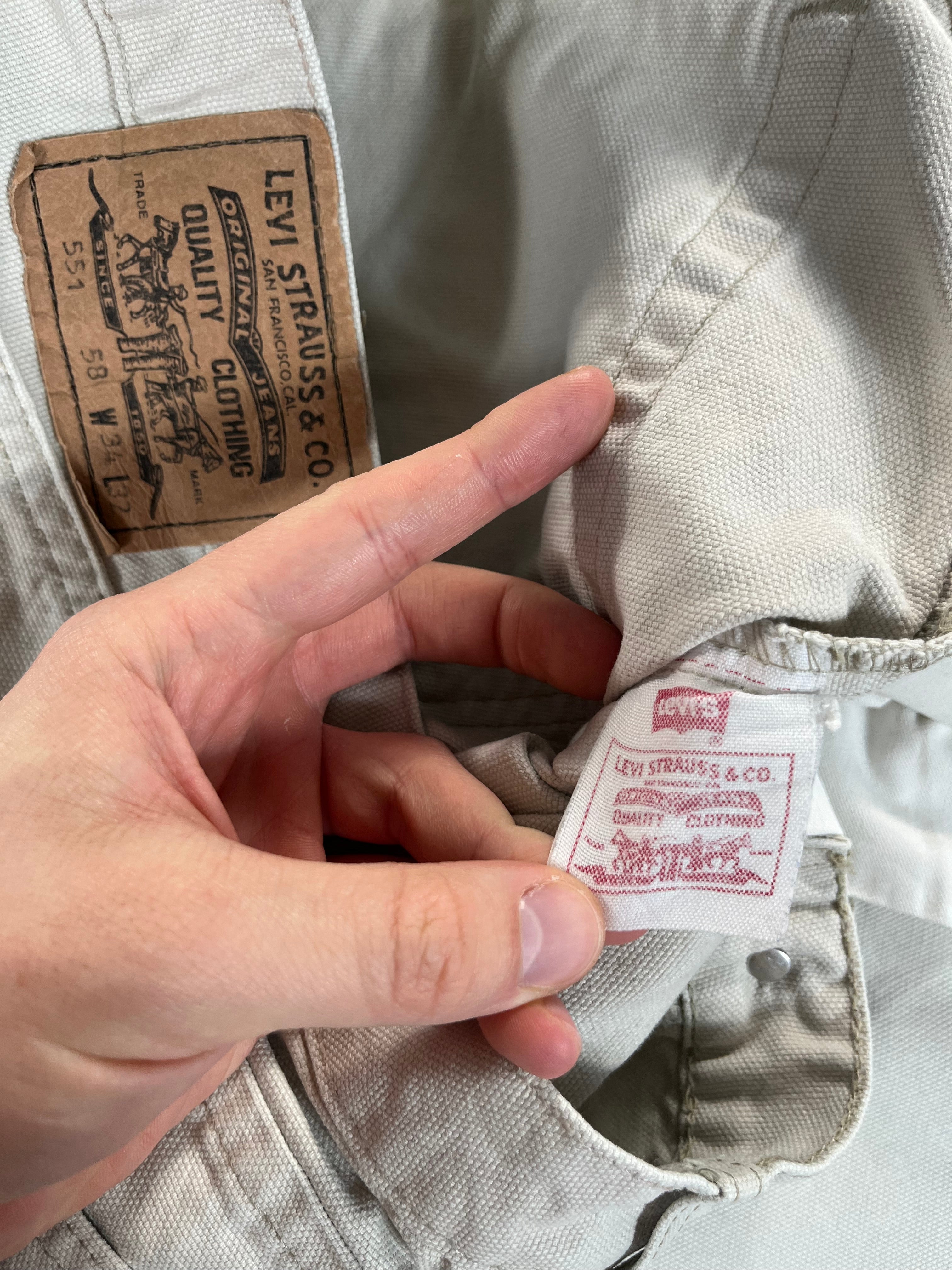 Levi's 551 W34 L32 nadrág