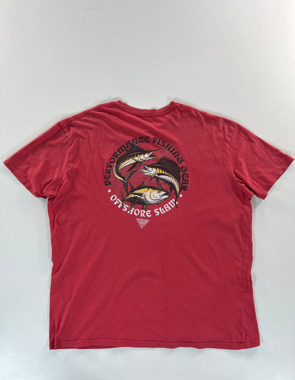Columbia backprint póló