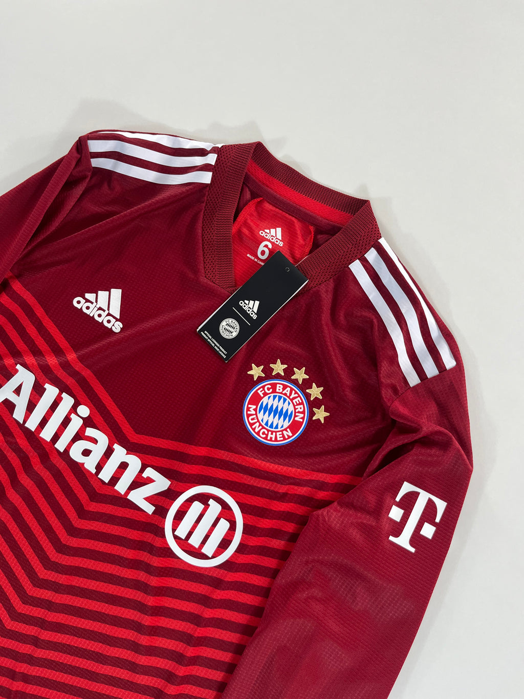 Adidas Bayern München Player Issue 2021-2022 longsleeve hazai mez