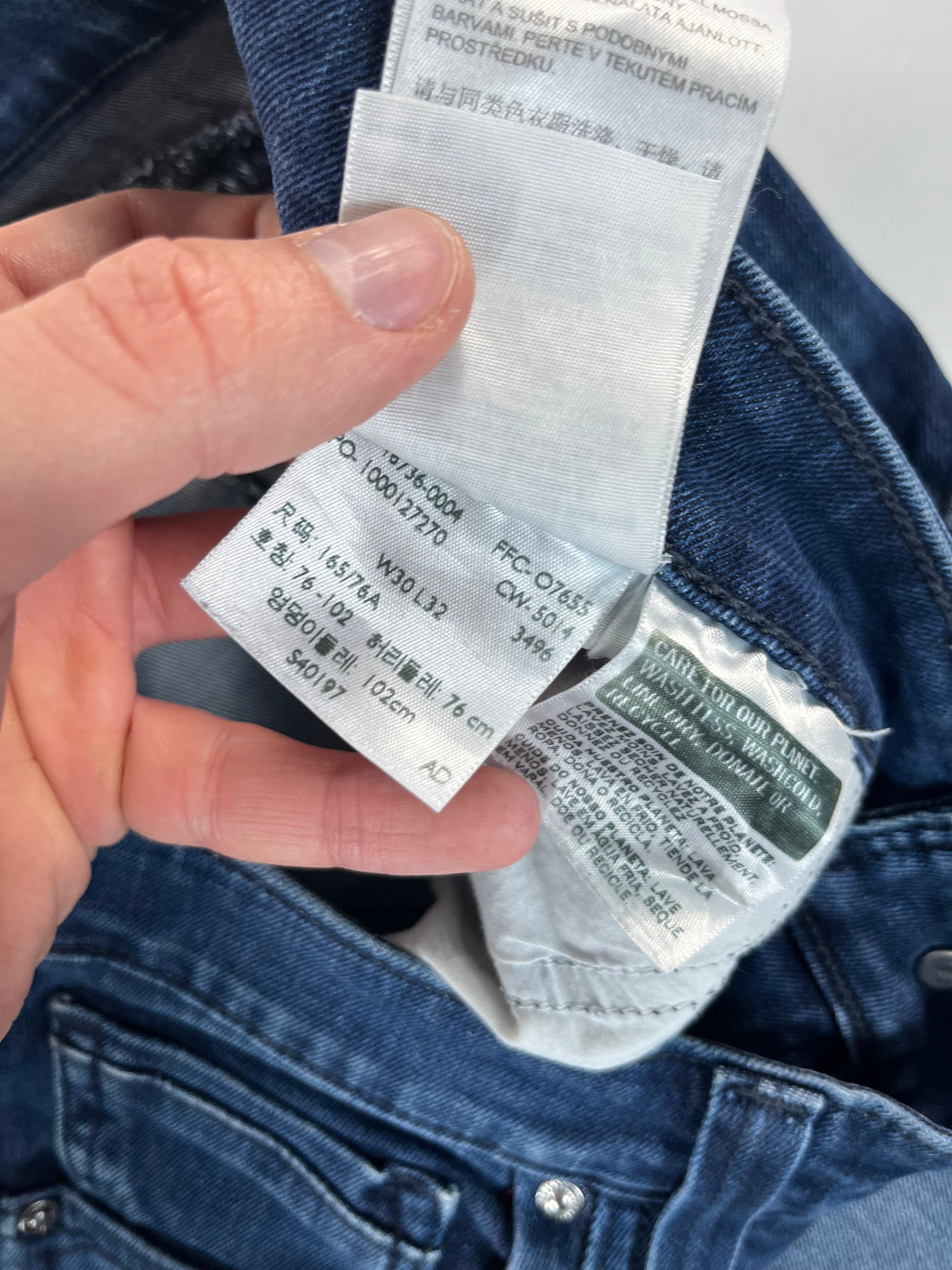Levi's Demi Curve Low Rise Straight 30 farmernadrág