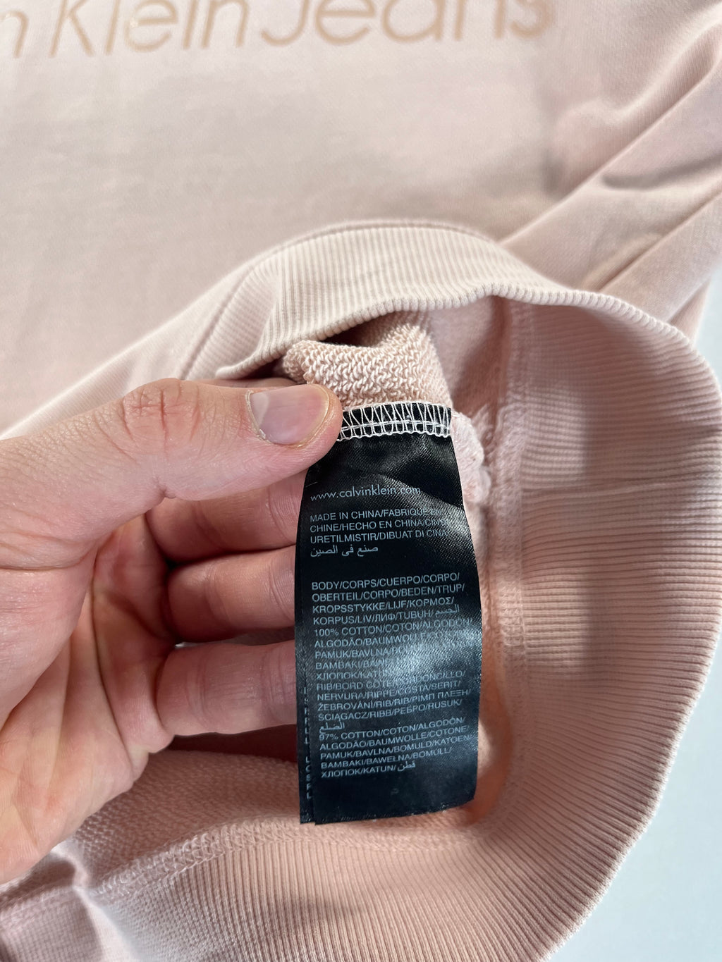Calvin Klein Jeans crewneck pulóver