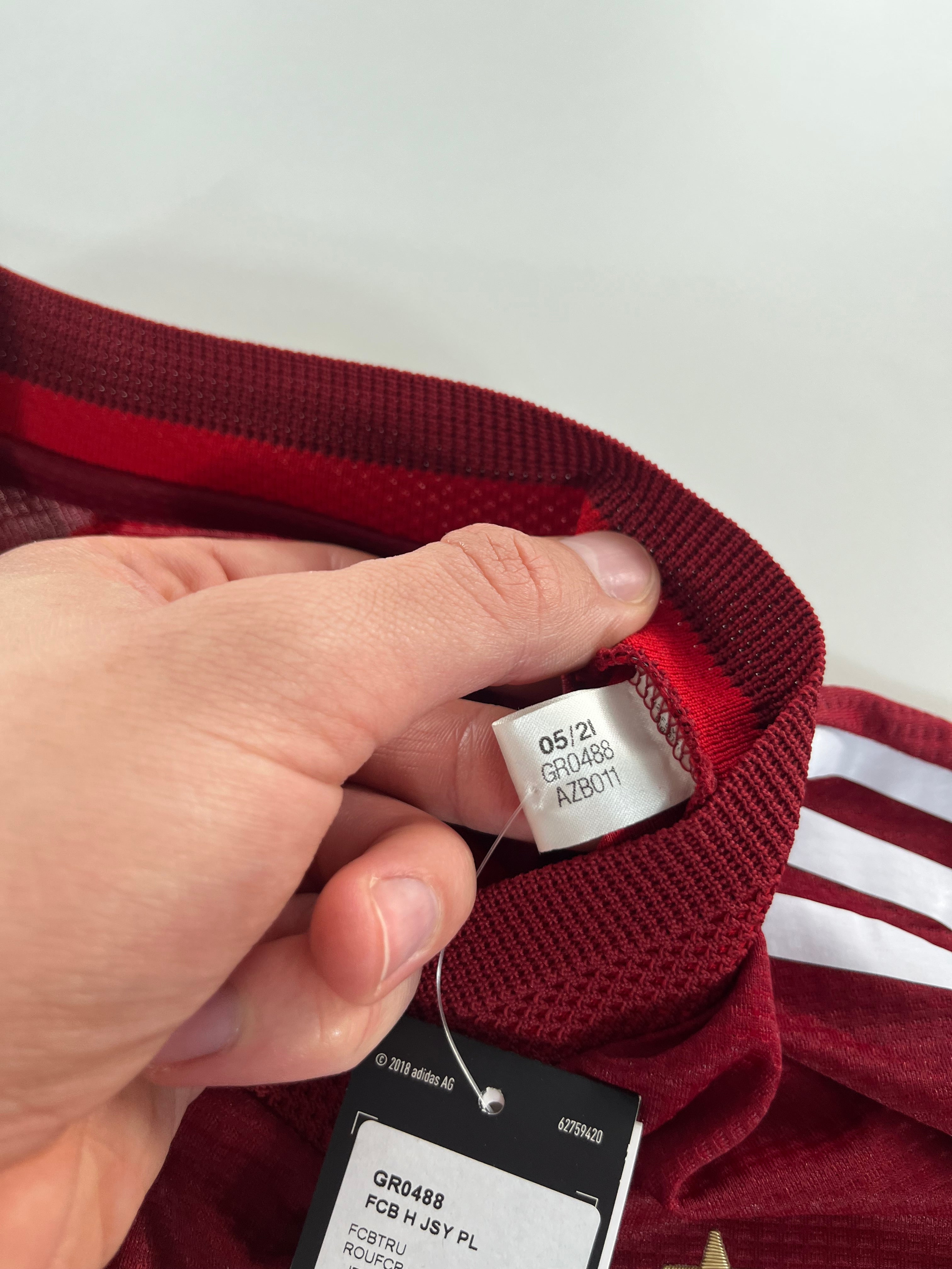 Adidas Bayern München Player Issue 2021-2022 longsleeve hazai mez