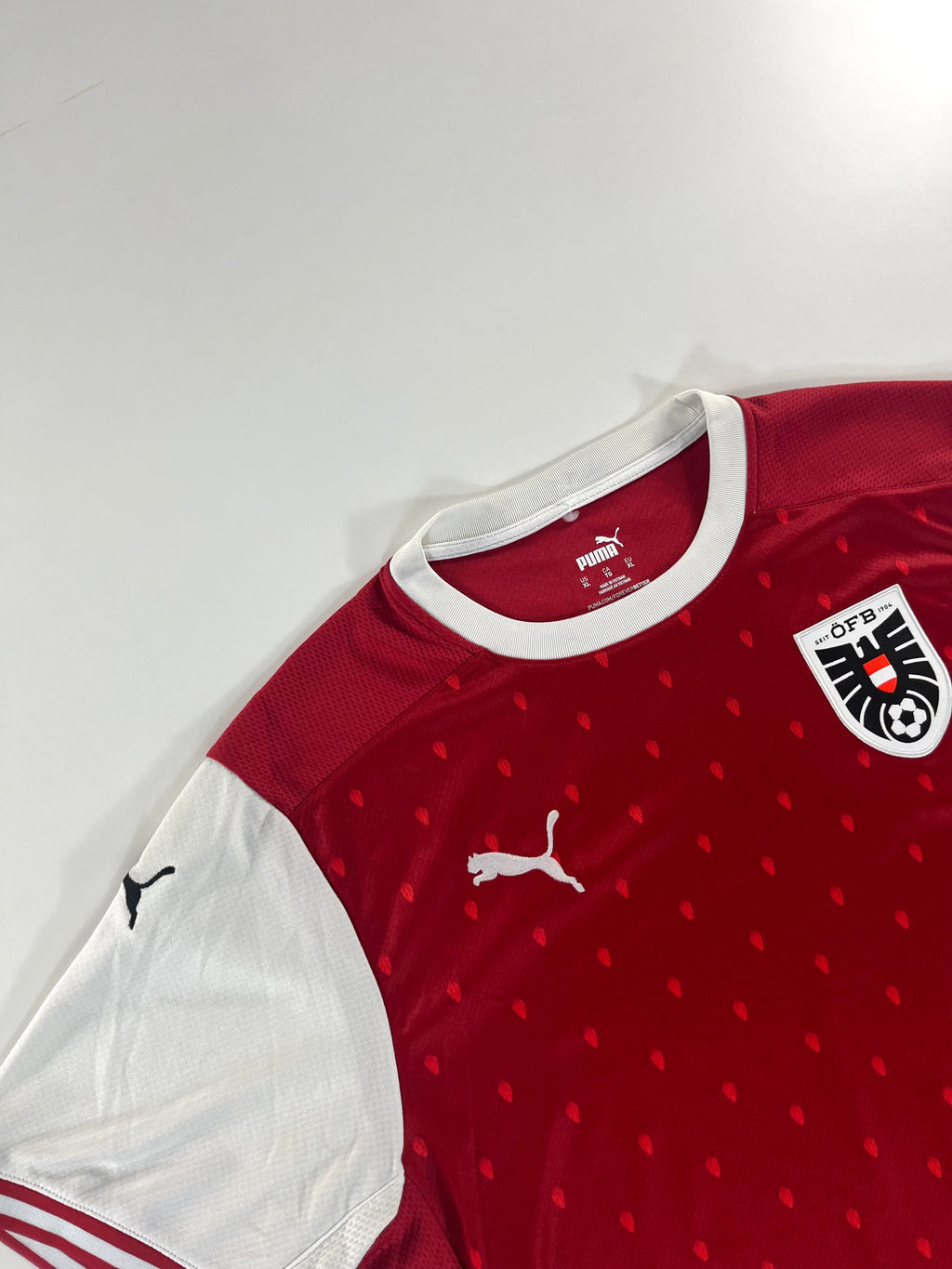 Puma Ausztria válogatott 2020-2022 hazai mez