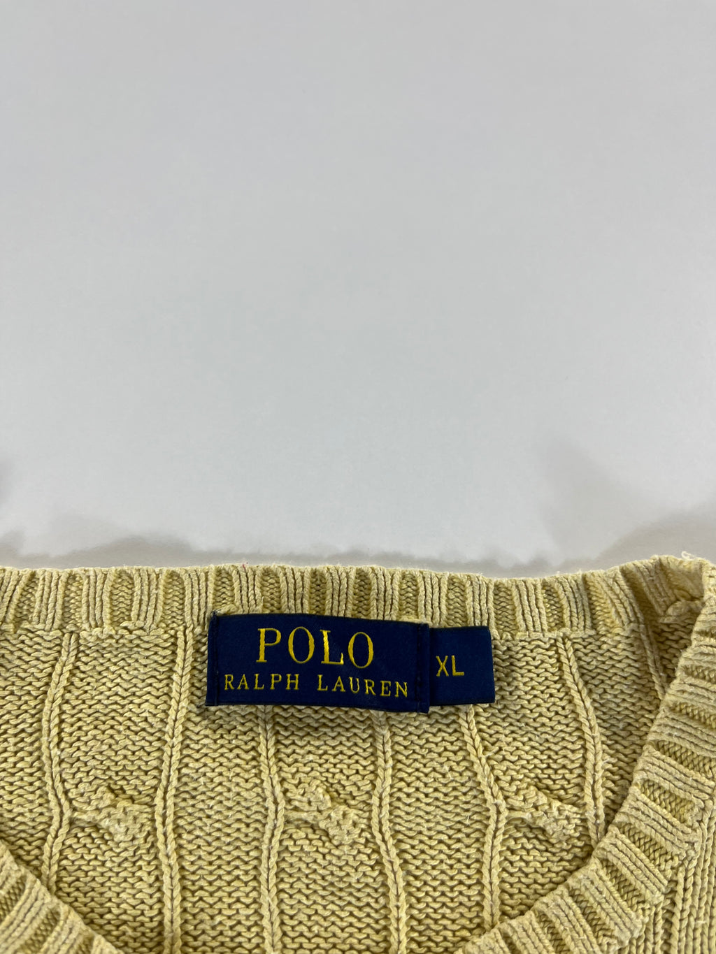 Ralph Lauren cable knit pulóver