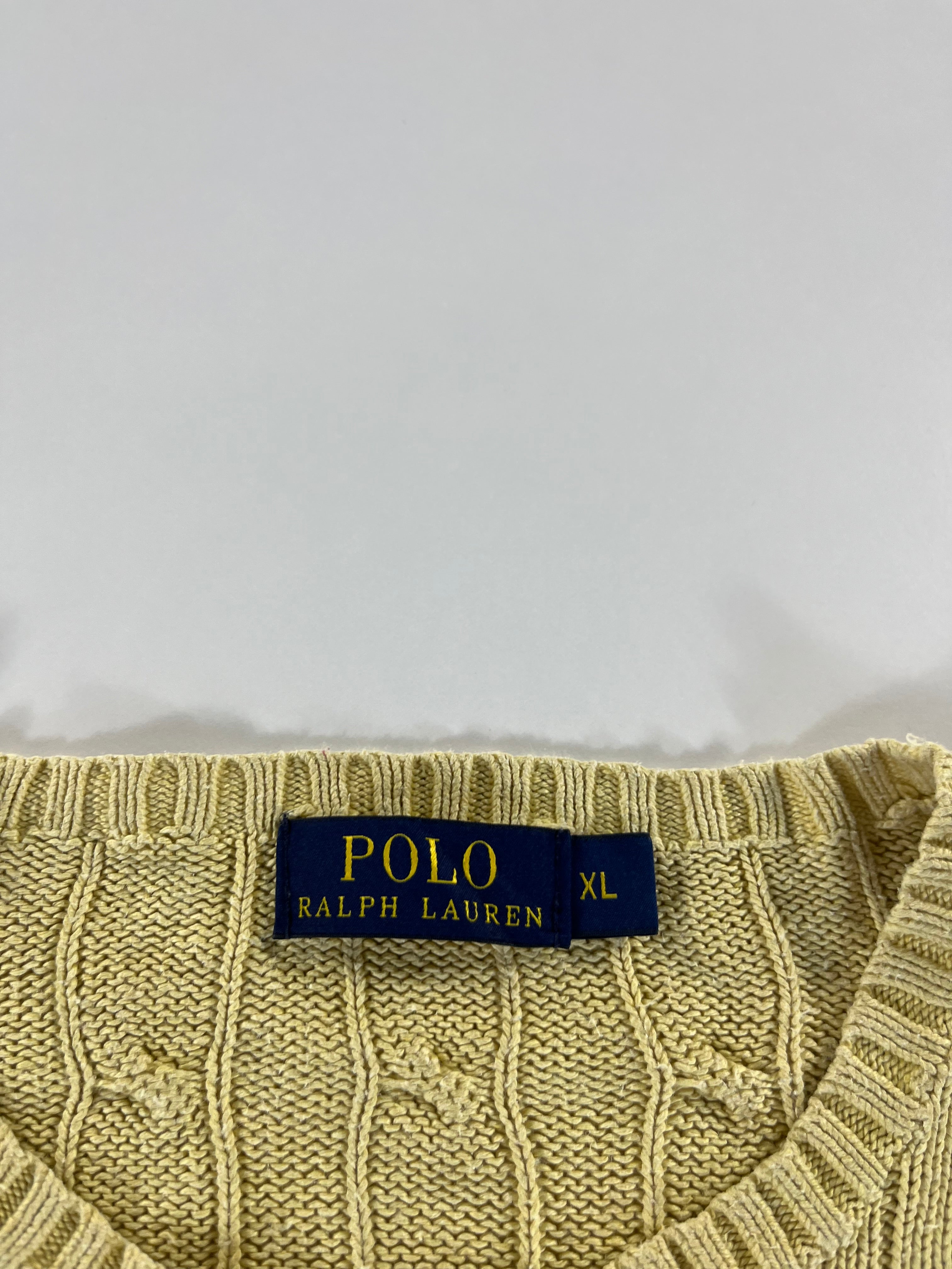 Ralph Lauren cable knit pulóver