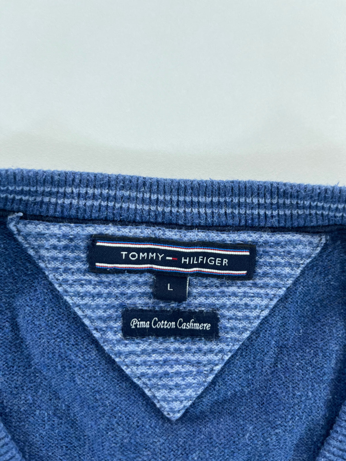 Tommy Hilfiger Prima Cotton Cashmere crewneck pulóver