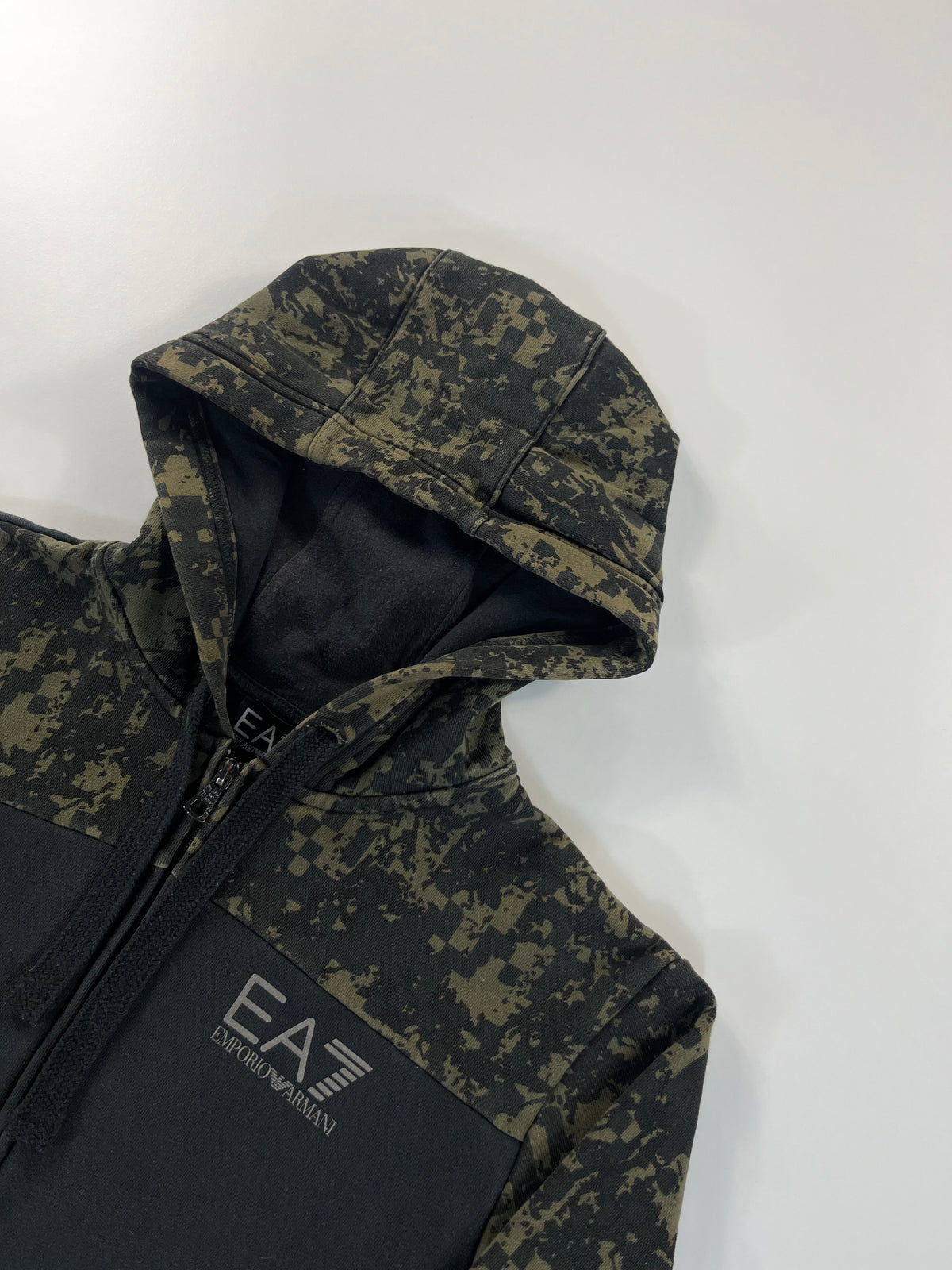 Emporio Armani full-zip hoodie pulóver