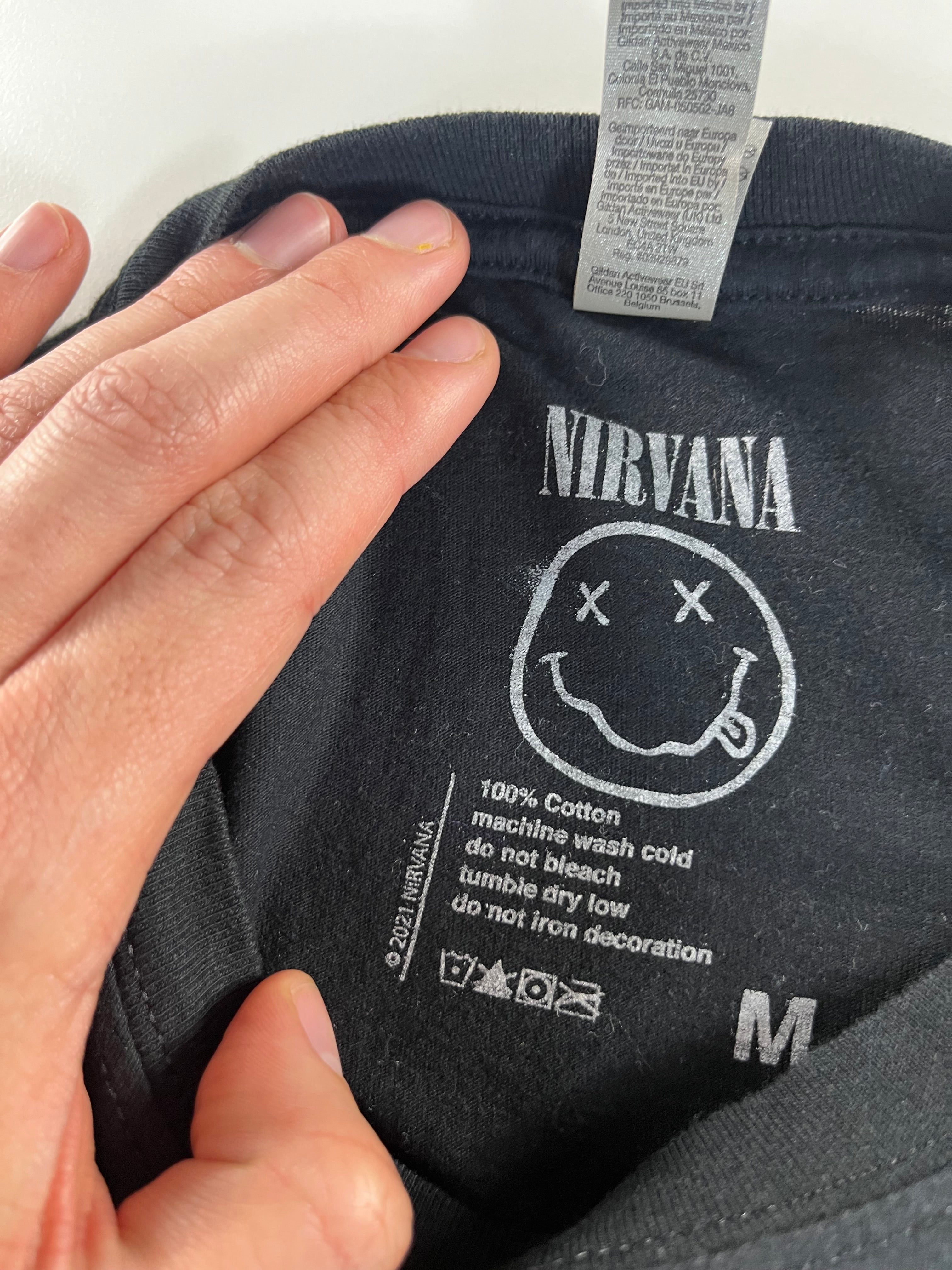Gildan Nirvana póló