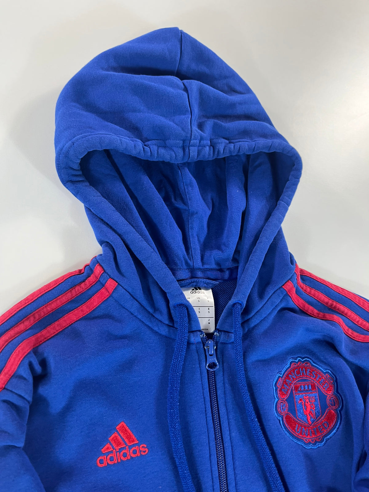 Adidas Manchester United full-zip pulóver