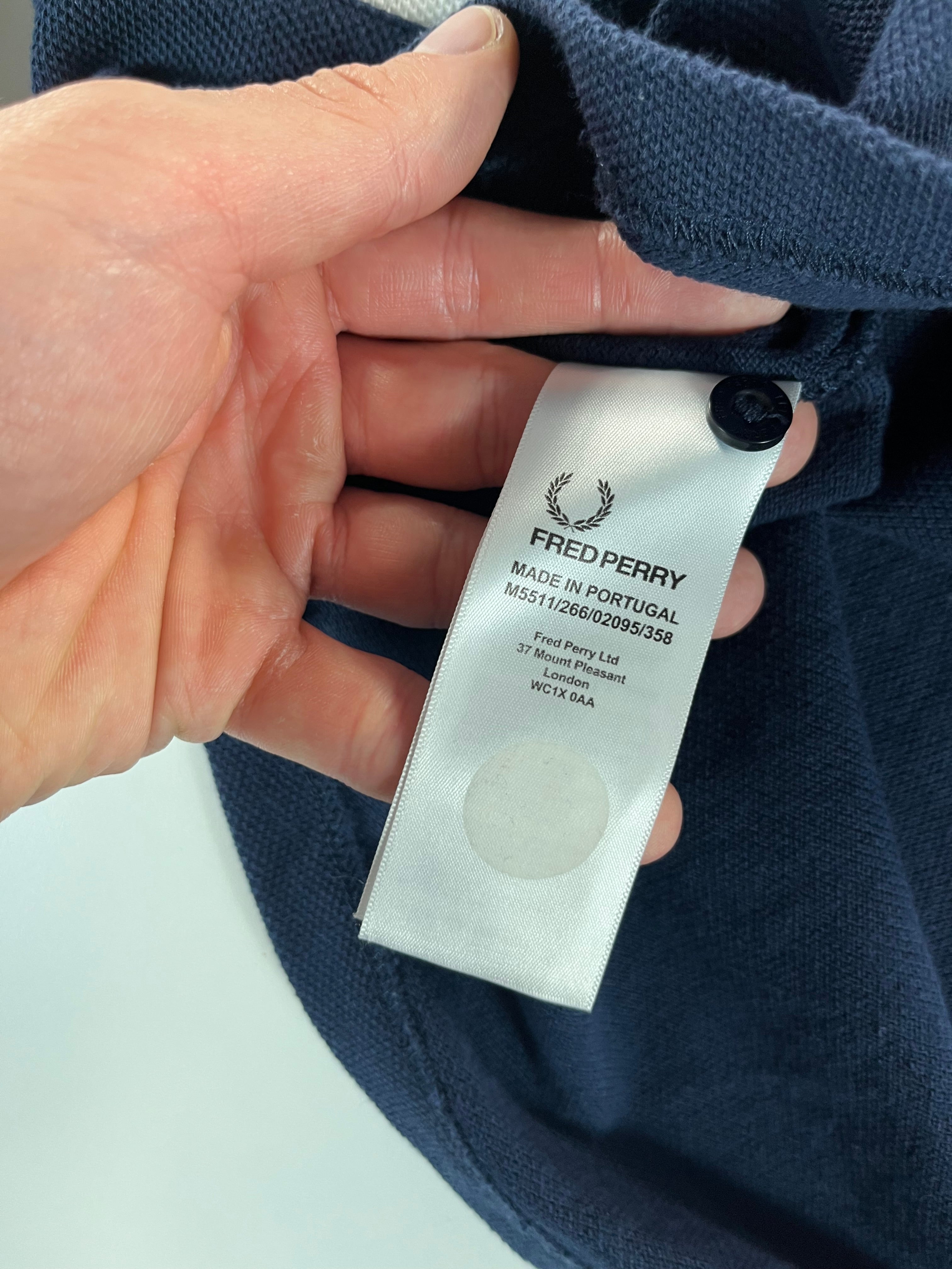 Fred Perry longsleeve pólóing