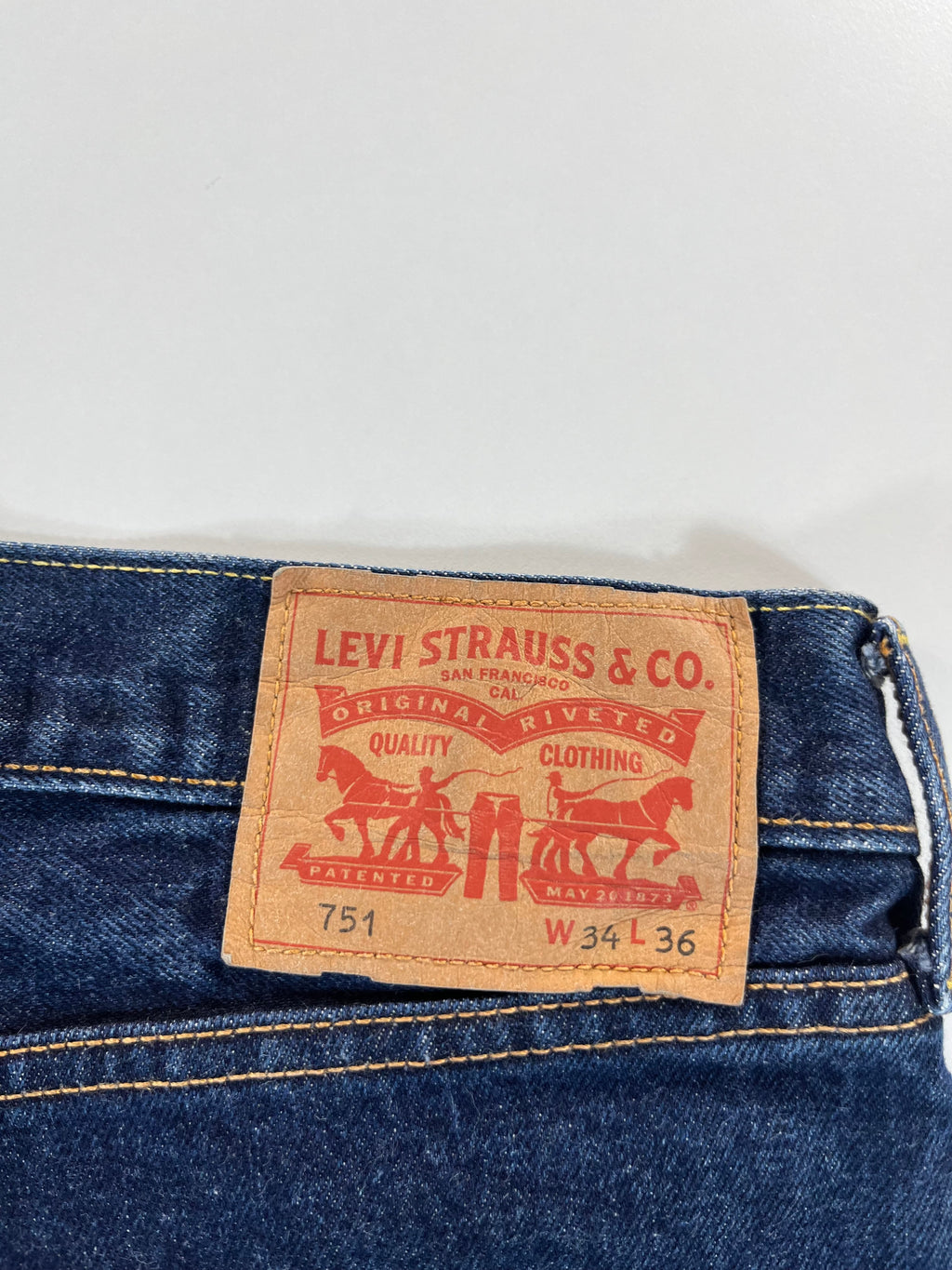 Levi's 751 W34 L36 farmernadrág