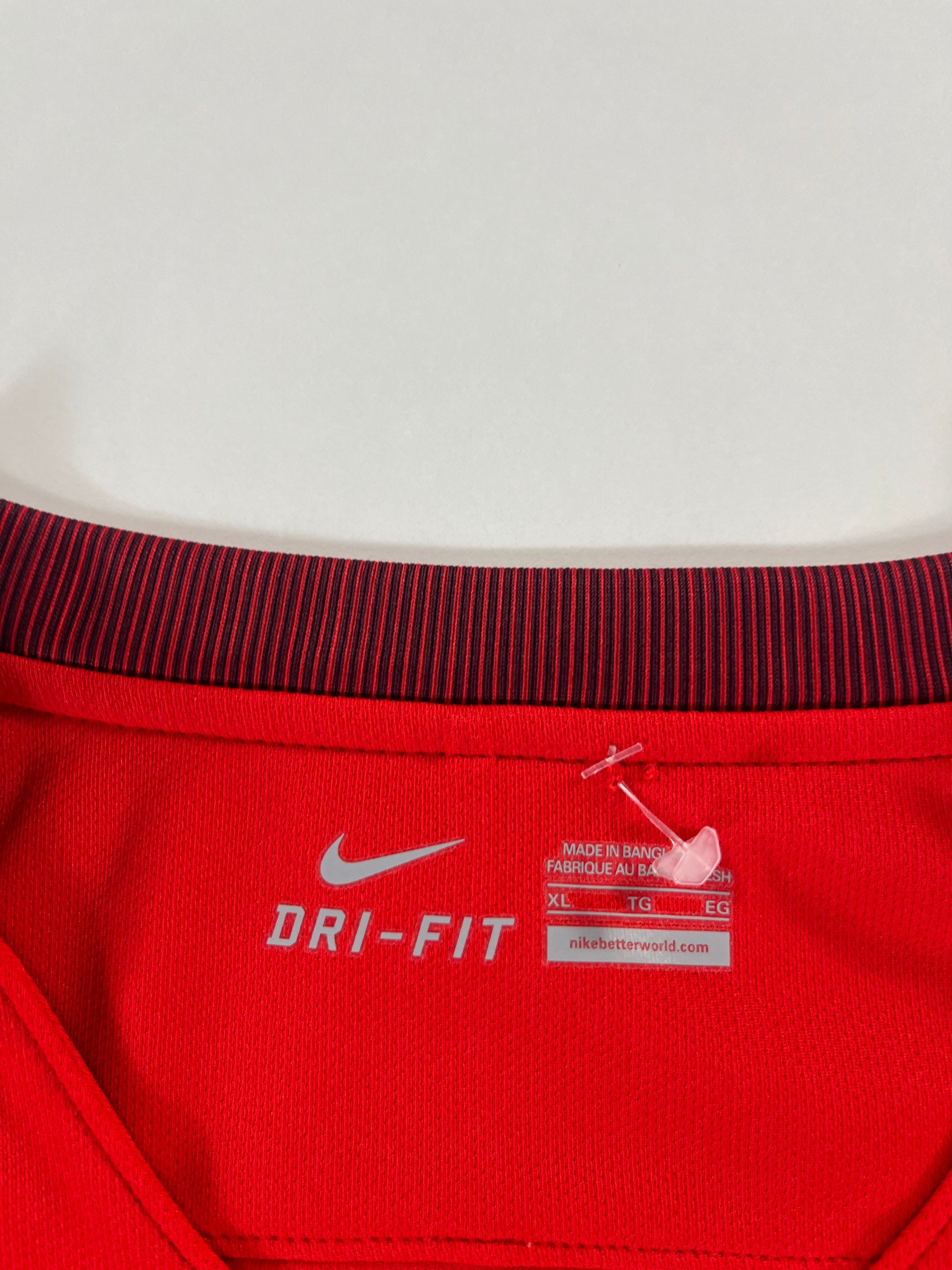 Nike Anglia válogatott 2016-2017 idegenbeli mez