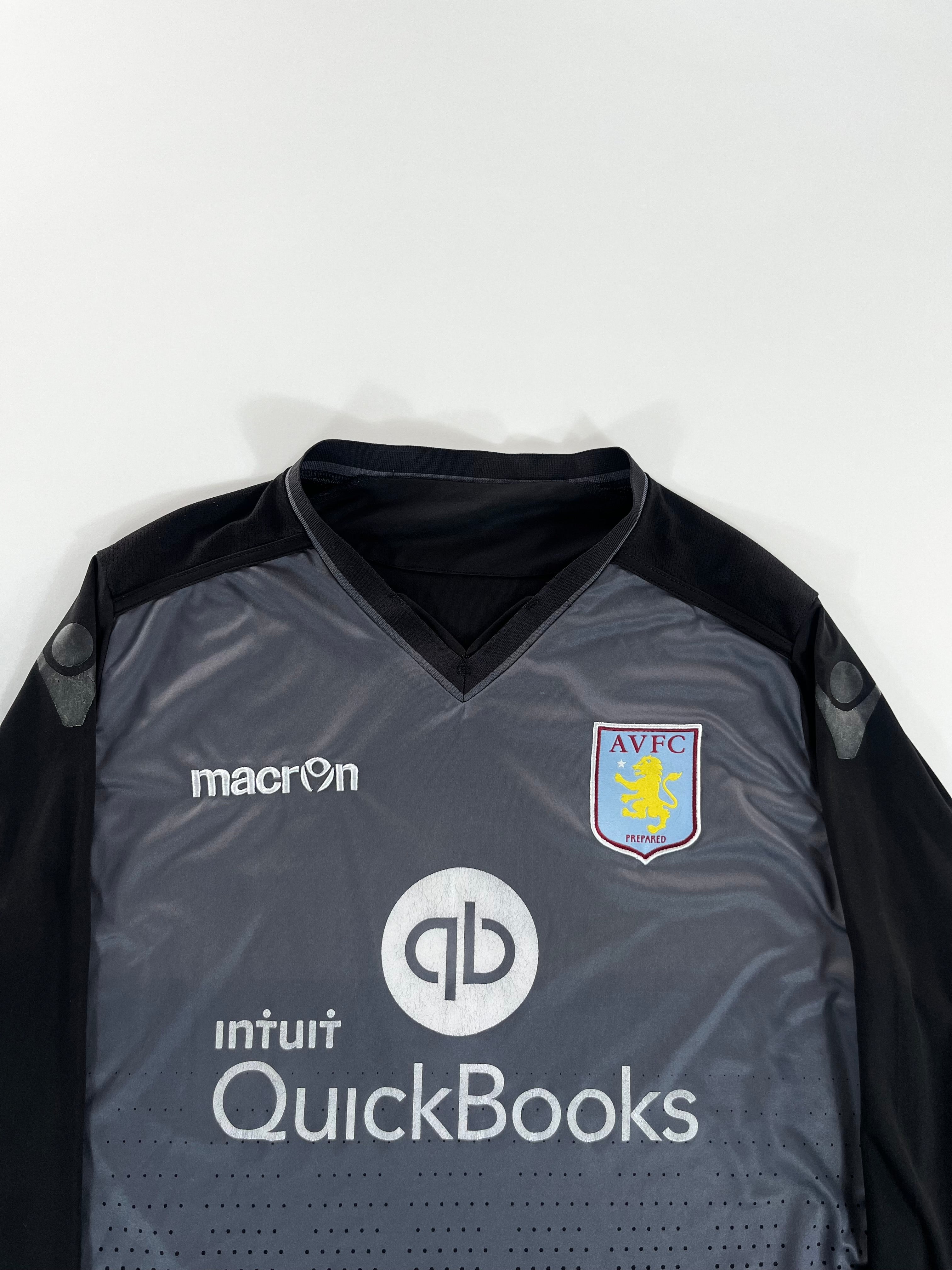 Macron Aston Villa 2015-2016 hazai kapus mez