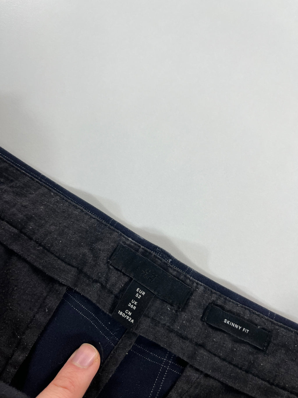 H&M Skinny Fit öltönynadrág