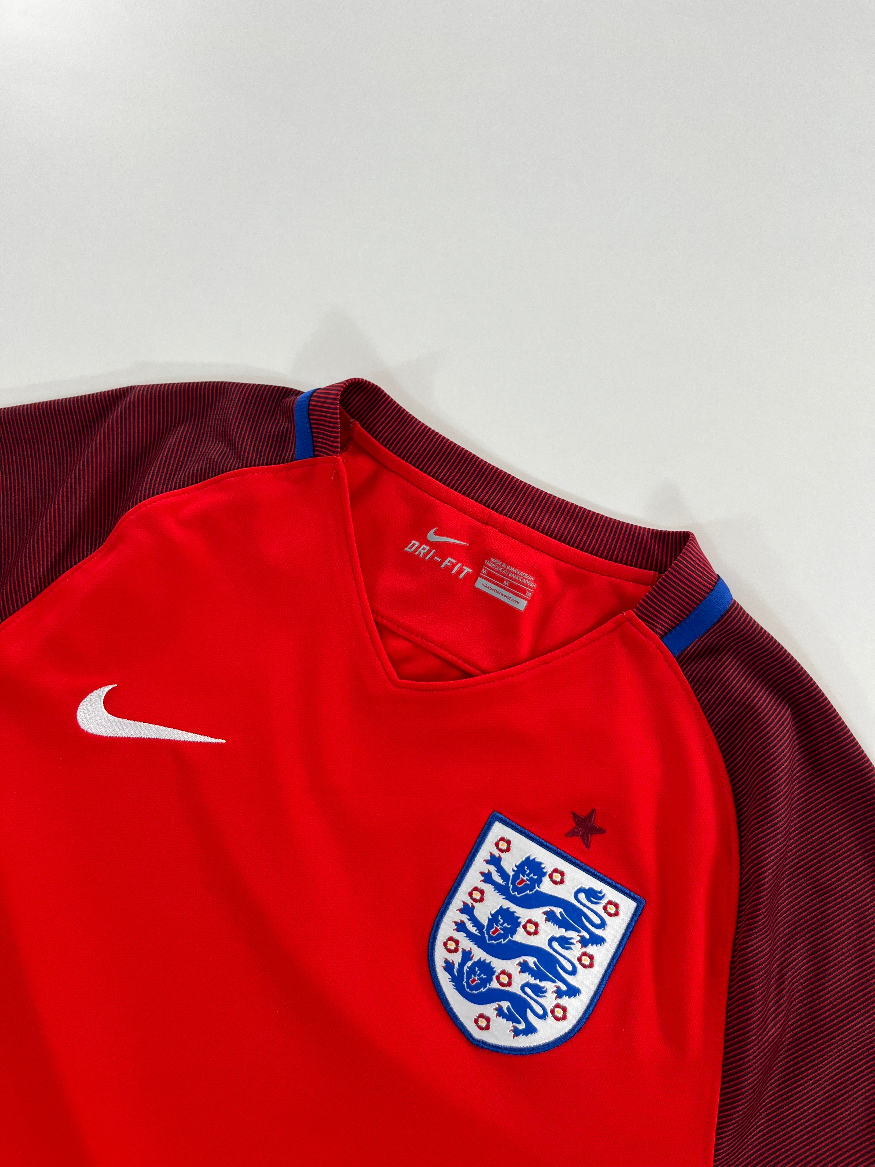 Nike Anglia válogatott 2016-2017 idegenbeli mez