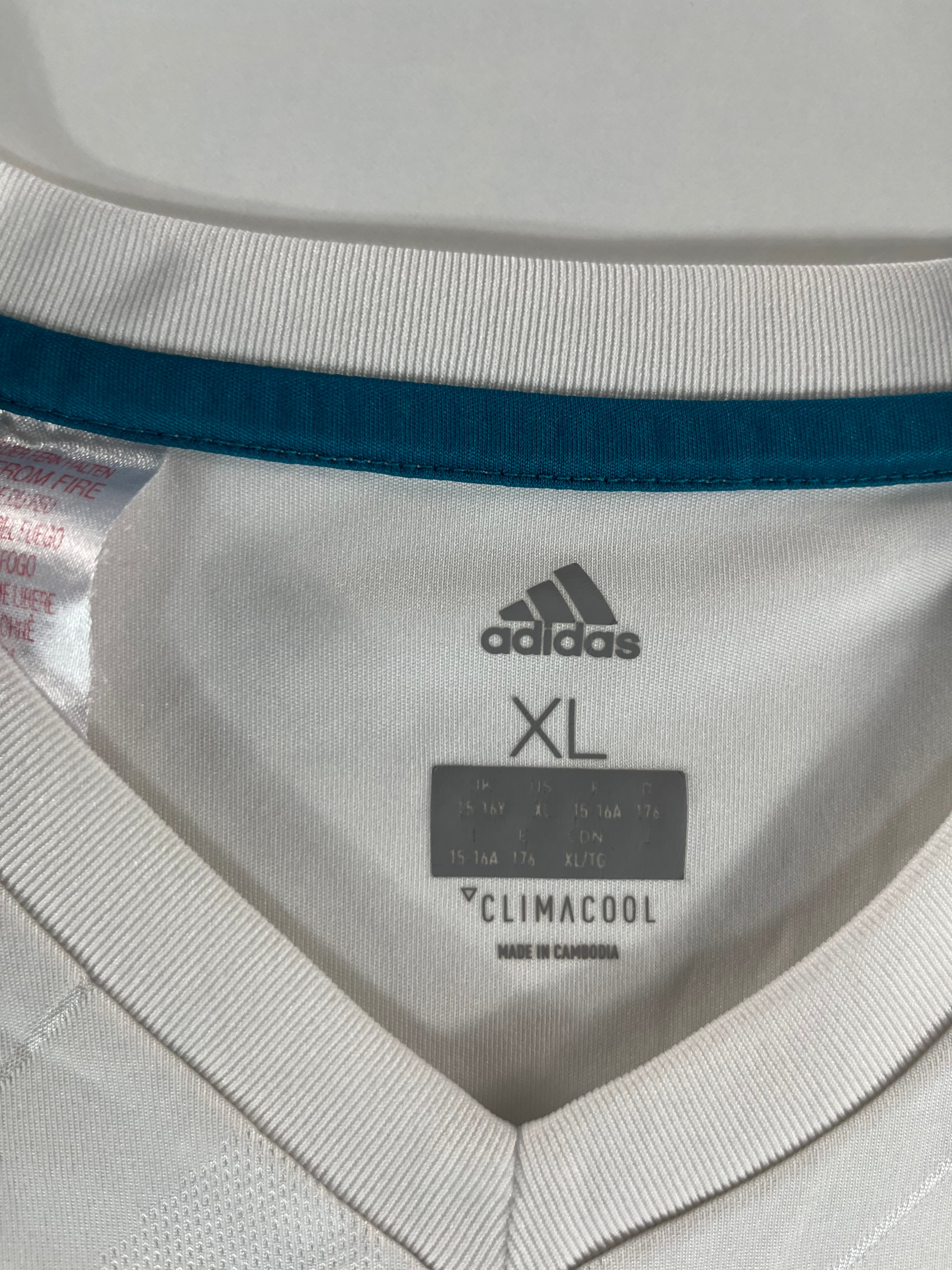 Adidas Real Madrid 2017-2018 hazai mez