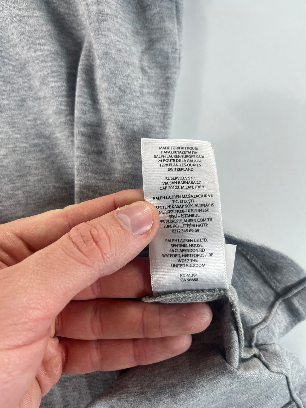 Ralph Lauren QR Custom Slim Fit pólóing
