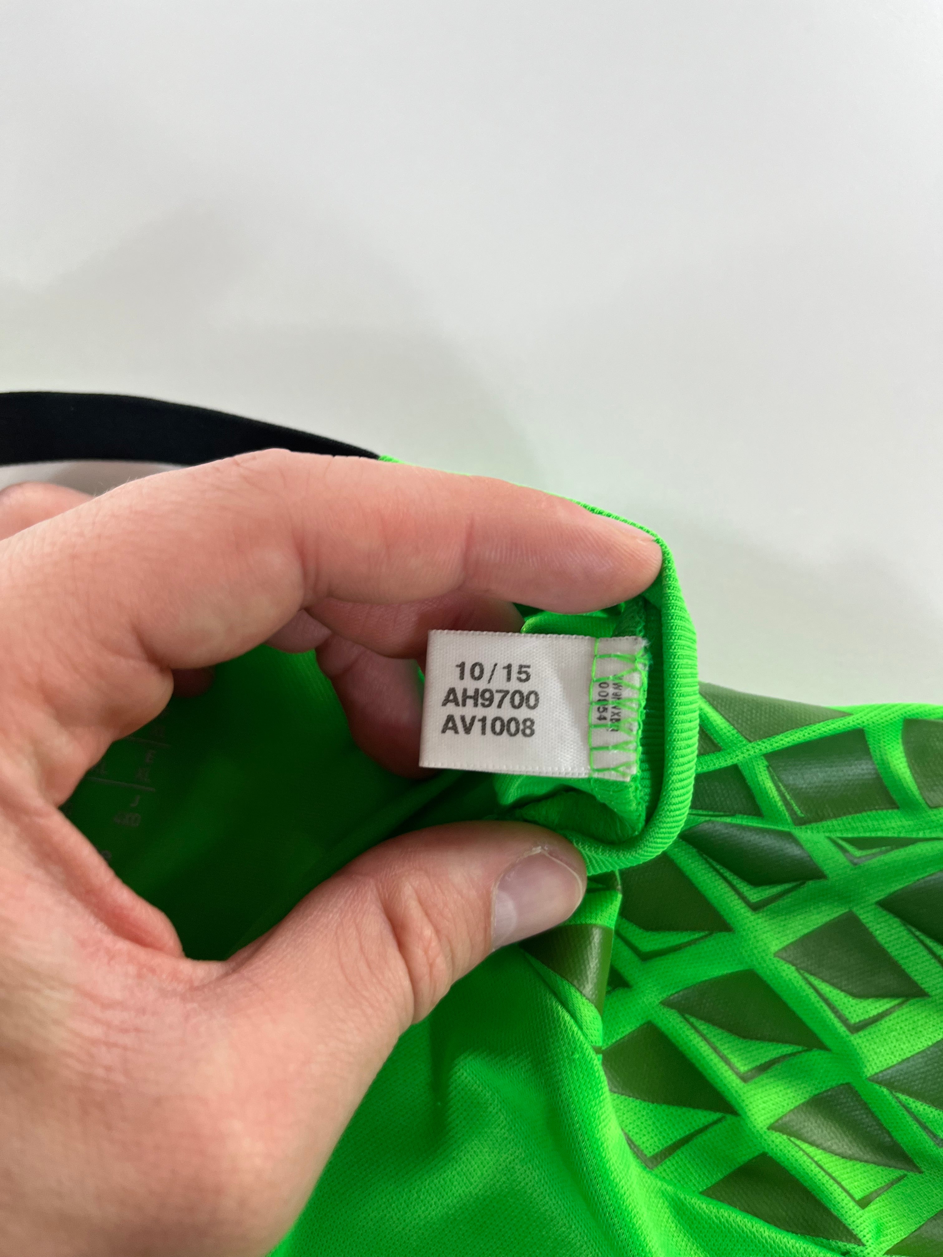 Adidas Belga válogatott 2016-2017 kapus mez
