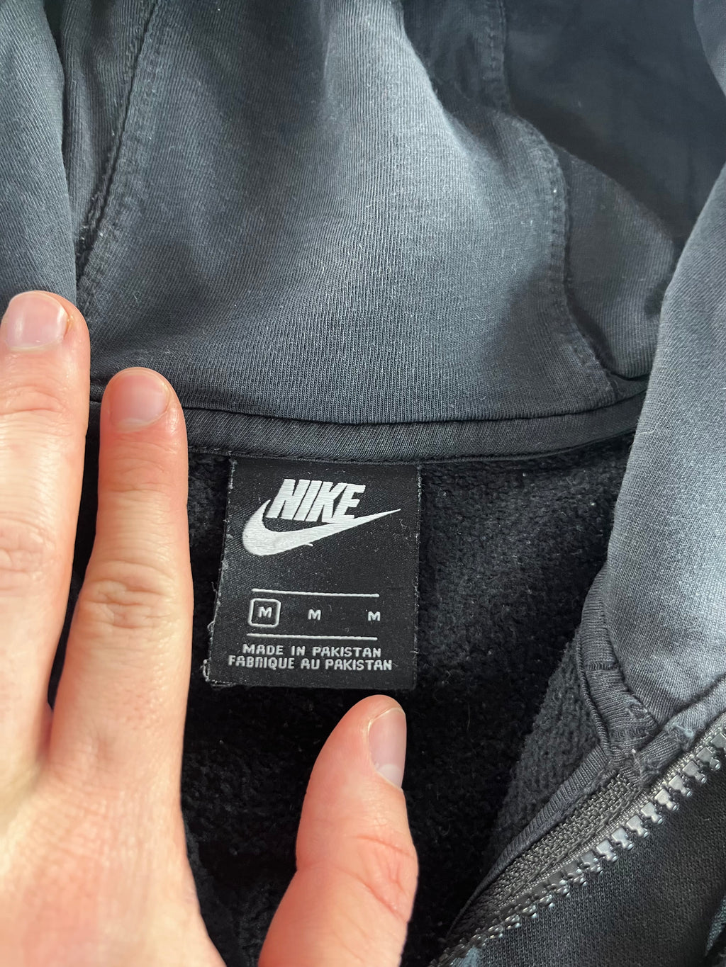 Nike Assymetrical full-zip hoodie pulóver