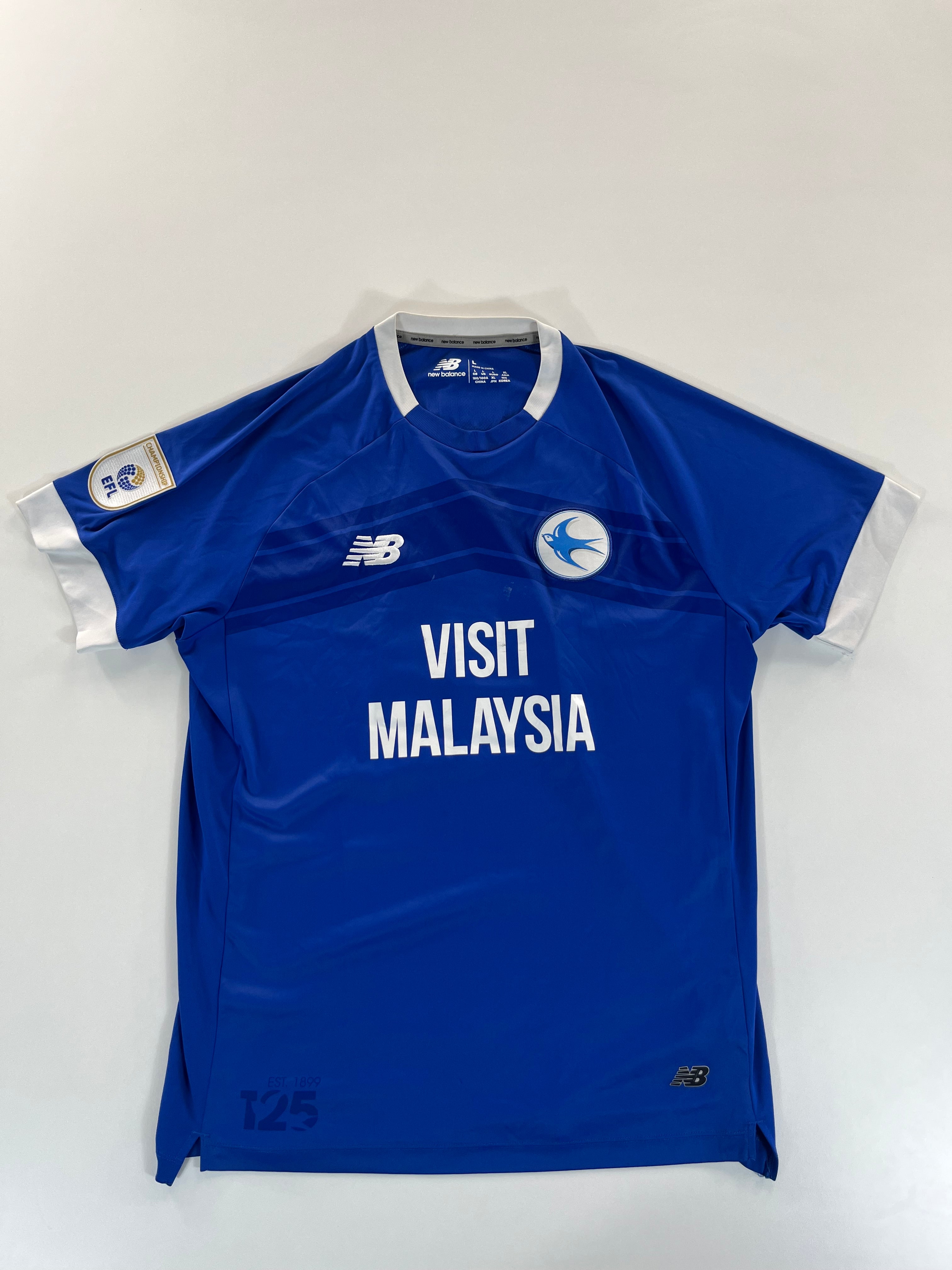 New Balance Cardiff City 2024-2025 Dimitris Goutas hazai mez