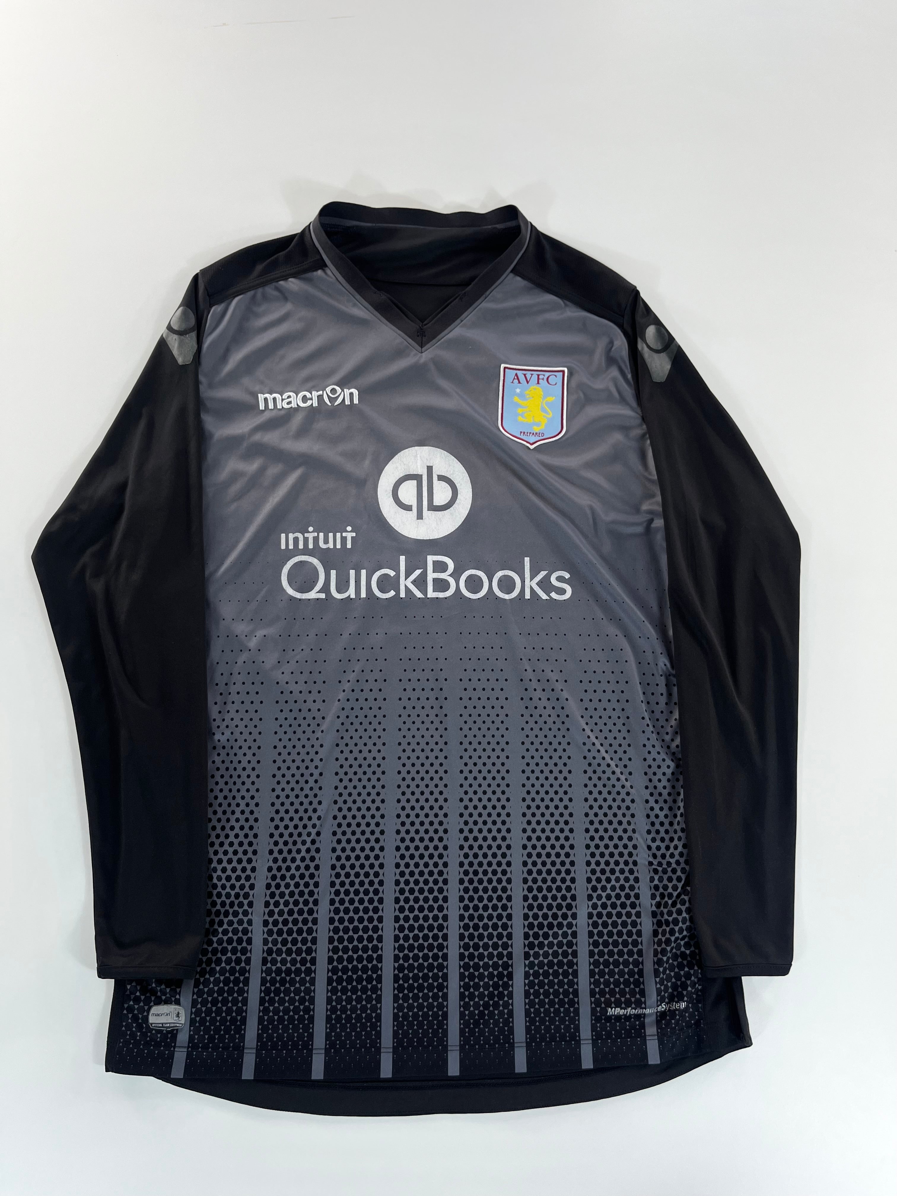Macron Aston Villa 2015-2016 hazai kapus mez