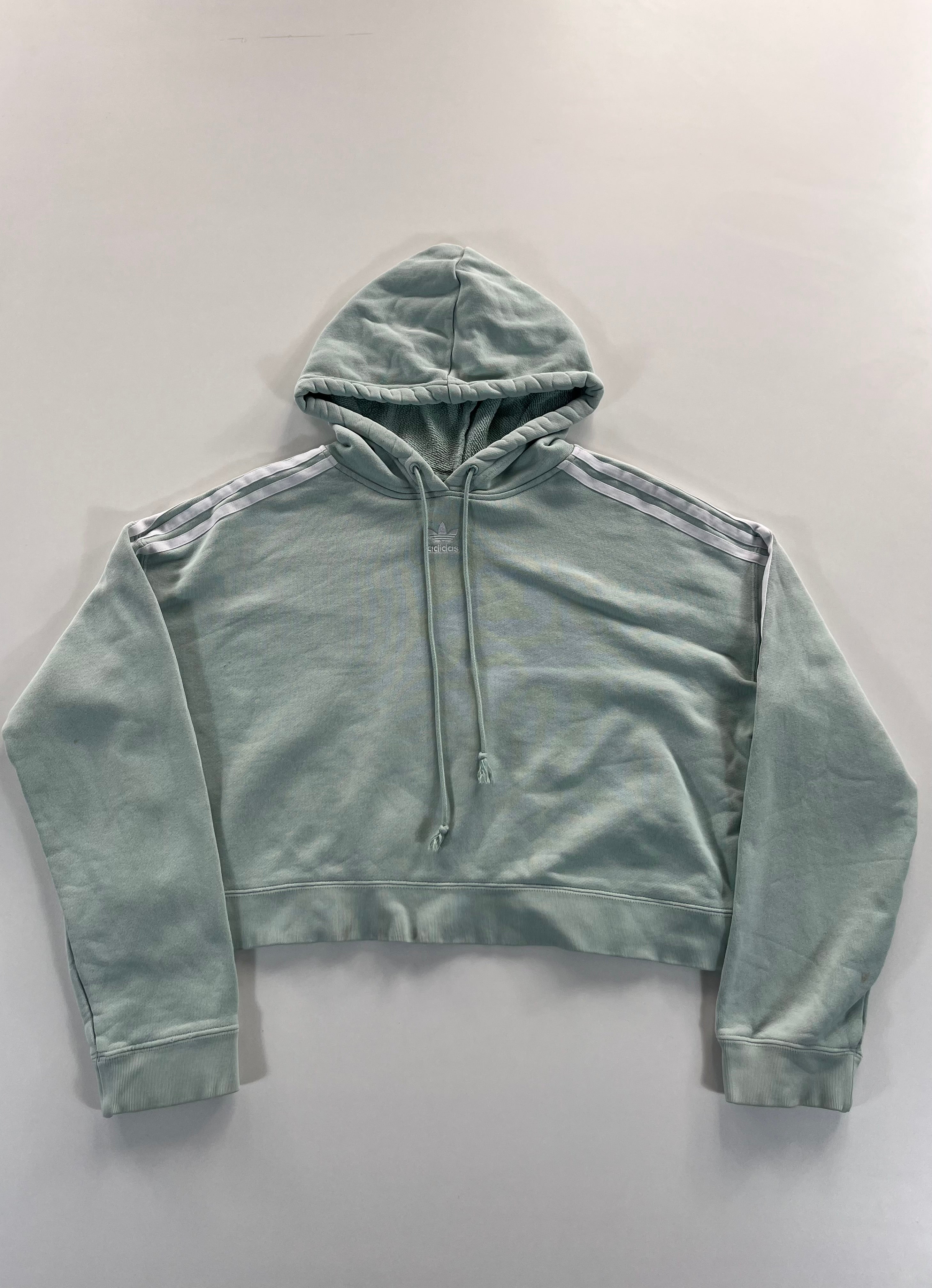 Adidas Originals cropped hoodie pulóver