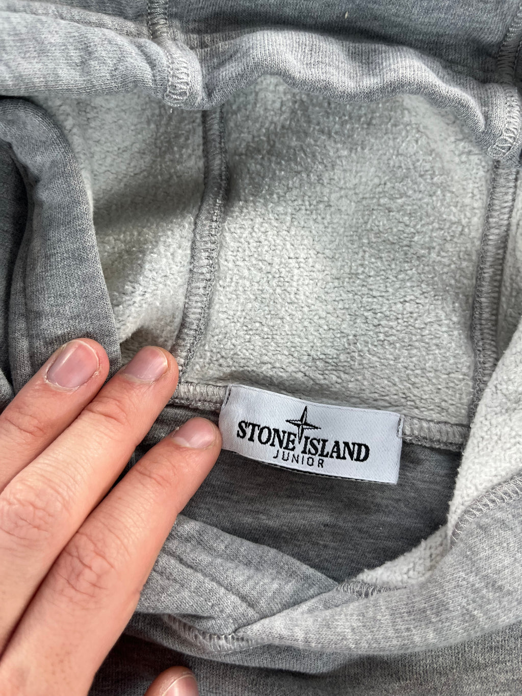 Stone Island Morse Code Research hoodie pulóver