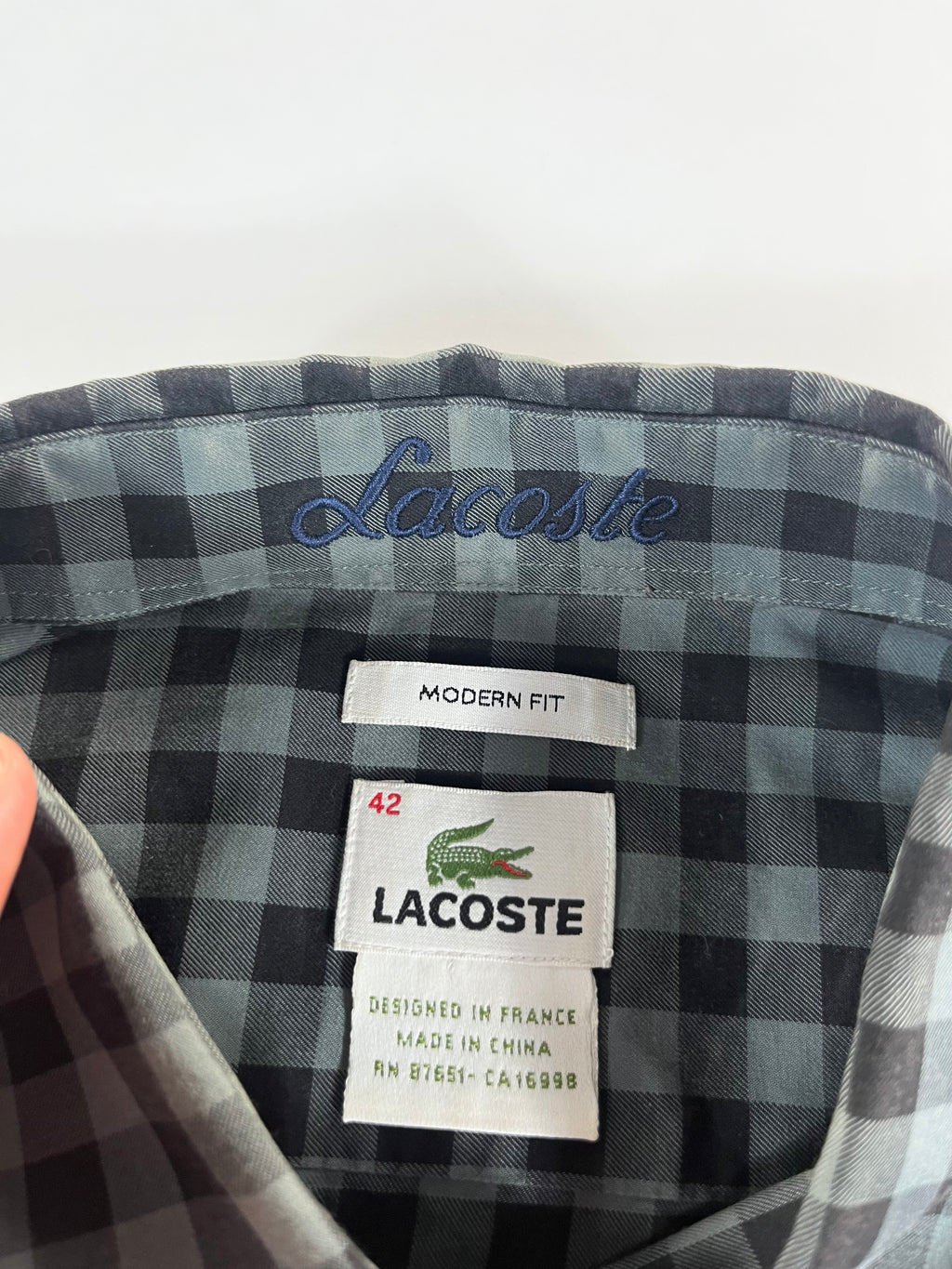 Lacoste Modern Fit ing