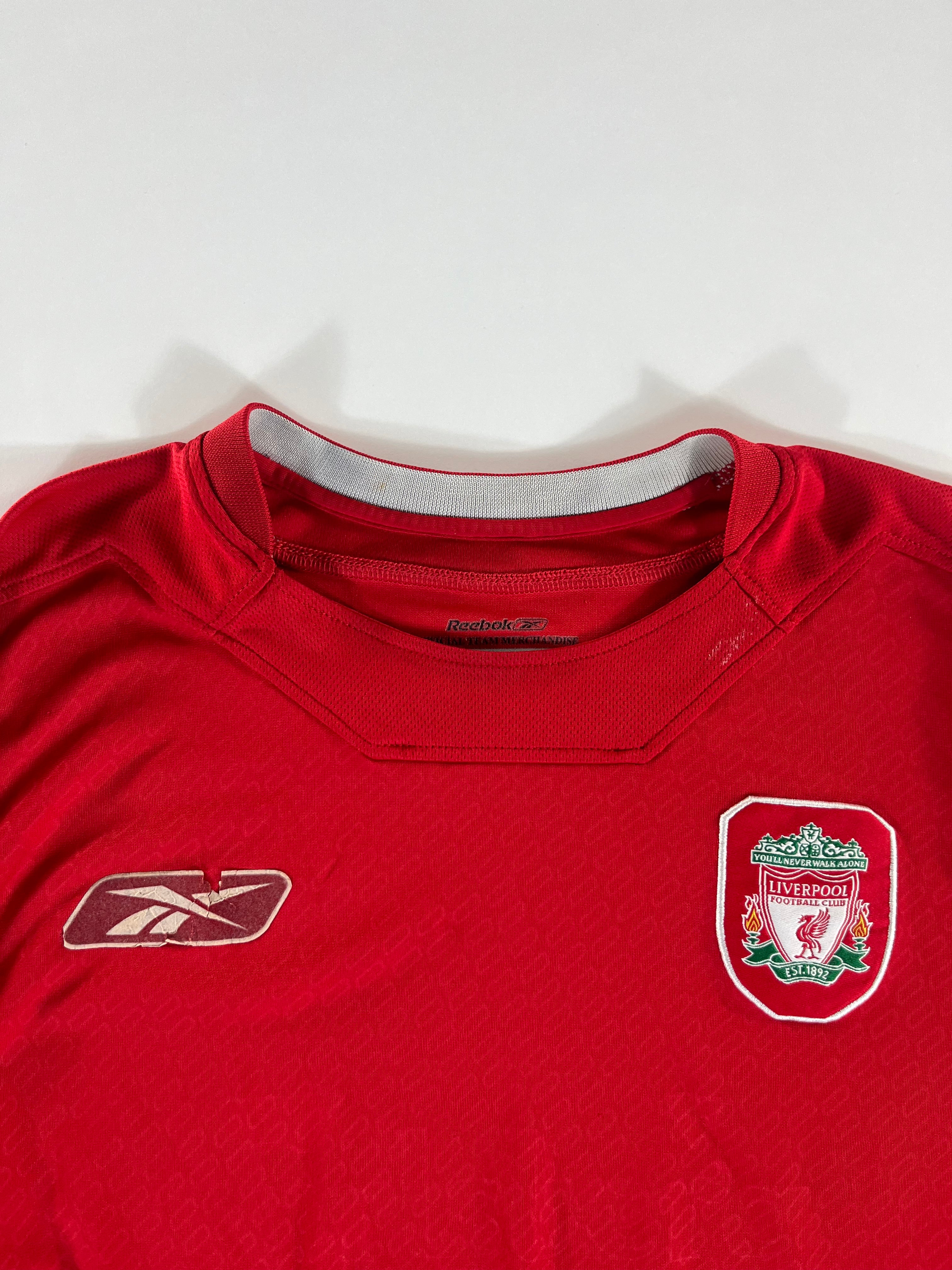 Reebok Liverpool 2004-2005 longsleeve hazai mez