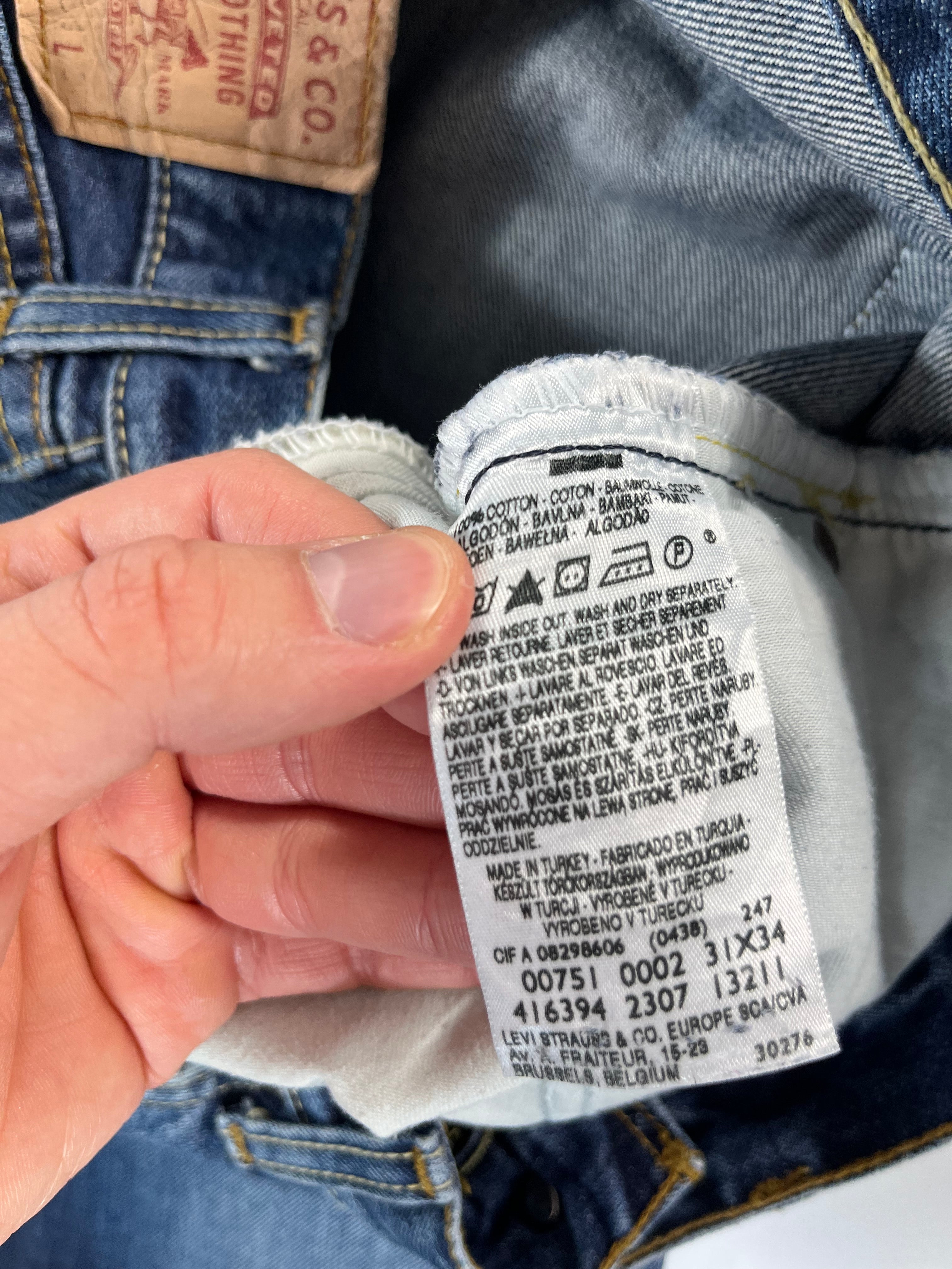 Levi's 751 W31 L34 farmernadrág