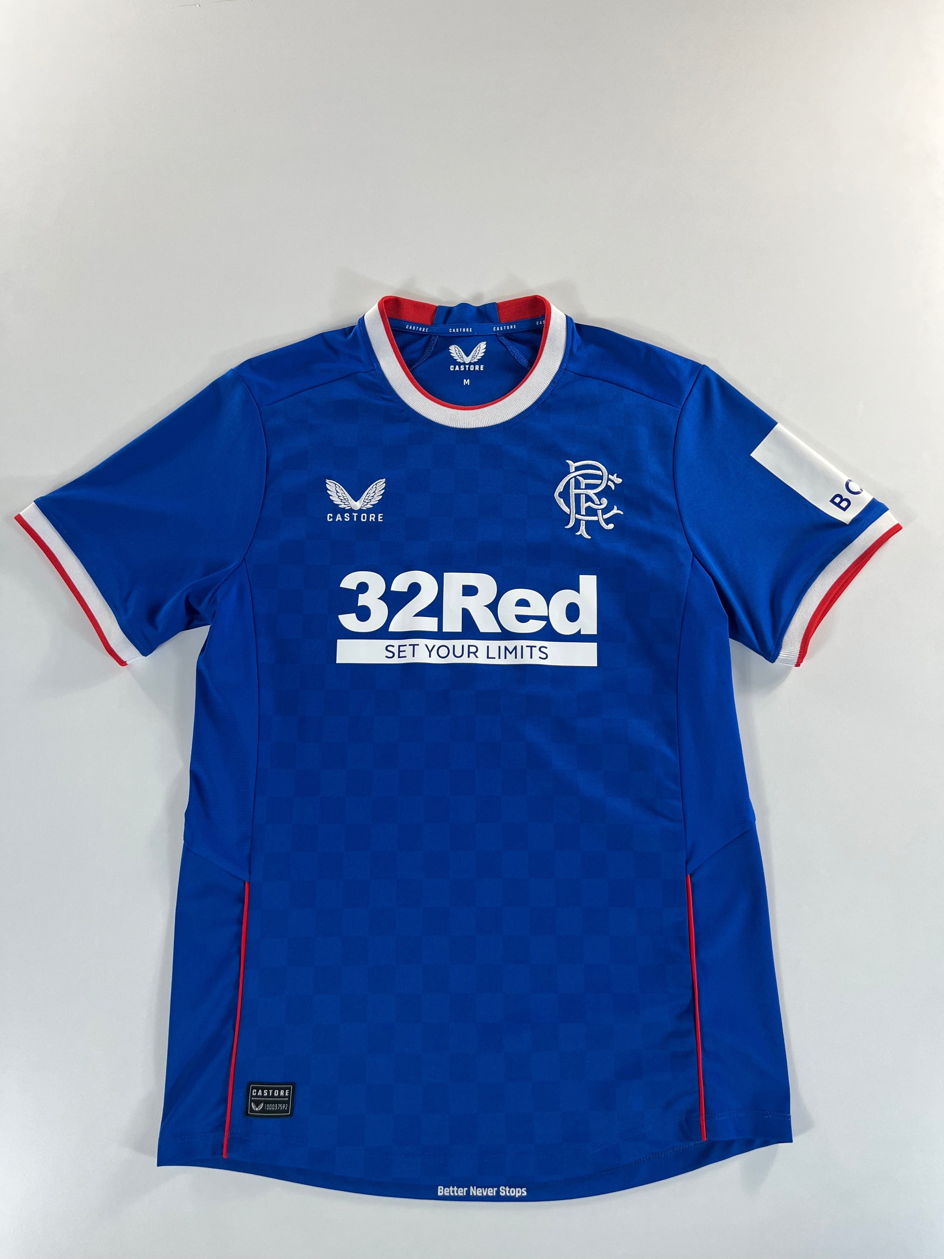 Castore Rangers 2022-2023 hazai mez