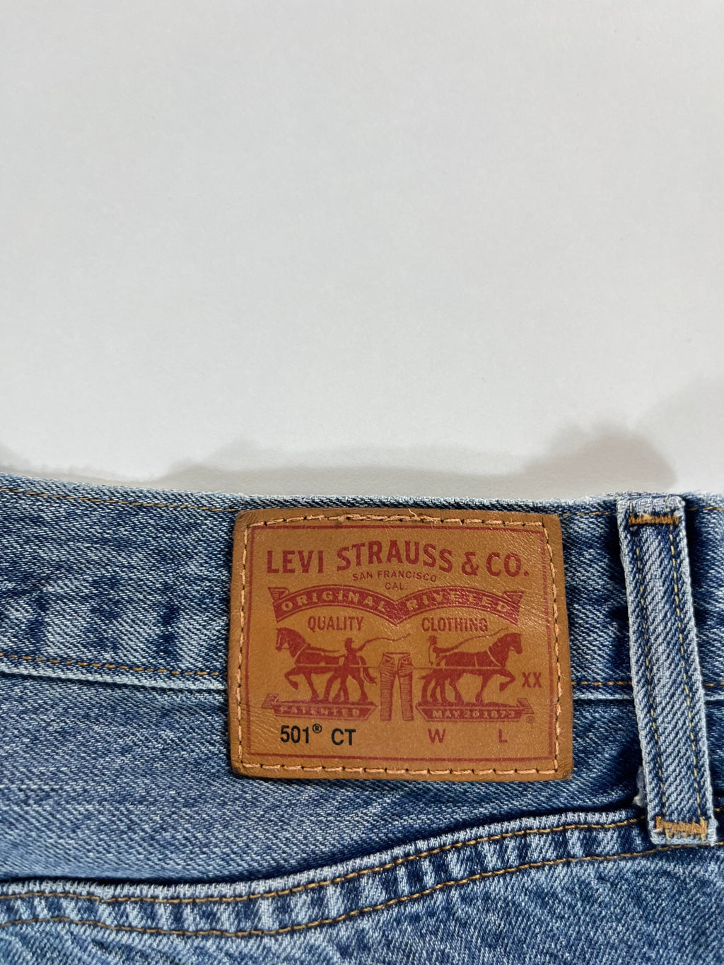 Levi's 501 White Oak W26 L32 farmernadrág
