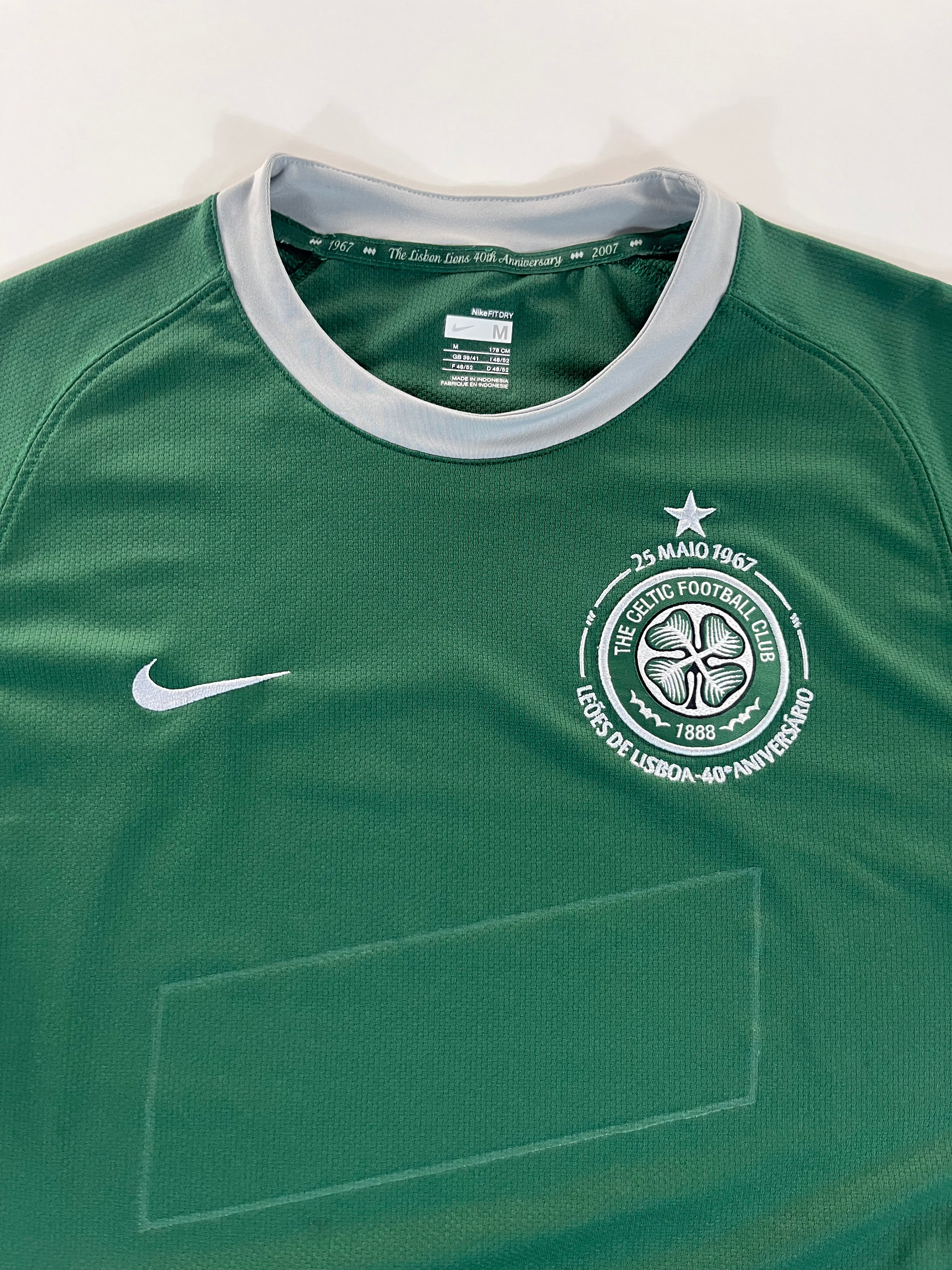 Nike Celtic 2007-2008 idegenbeli mez