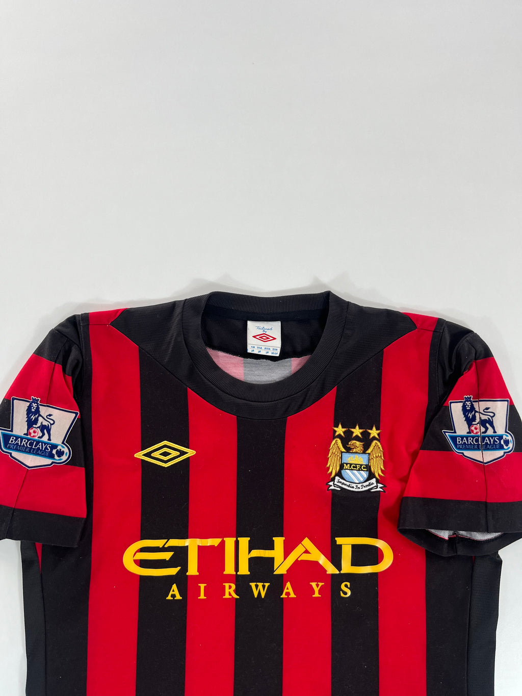 Umbro Manchester City 2011-2012 Smith signed idegenbeli mez