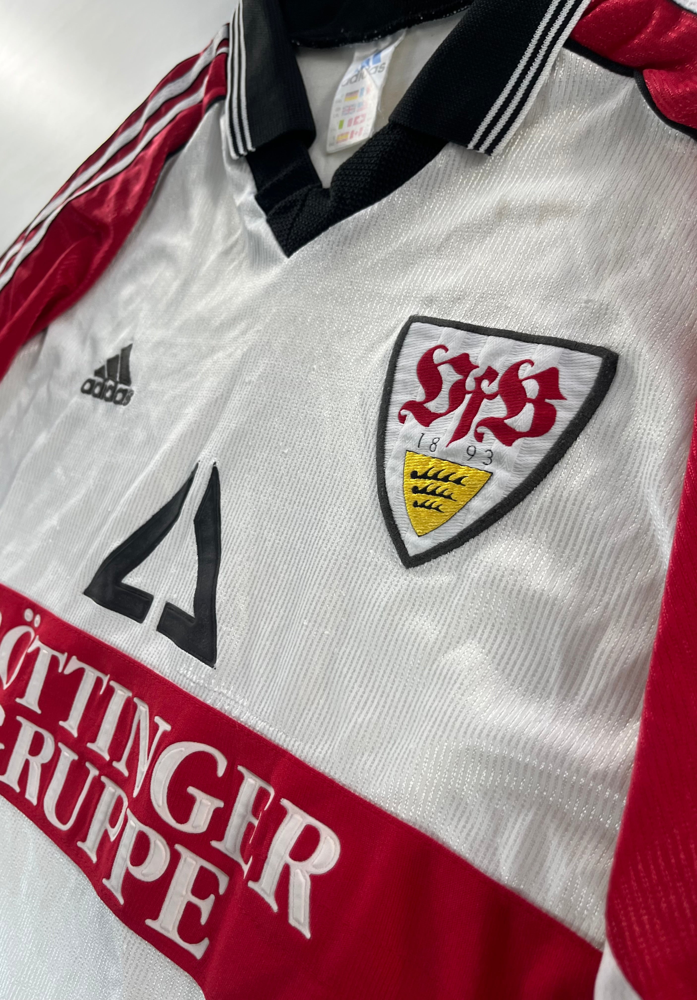 Adidas Stuttgart 1998-1999 hazai mez
