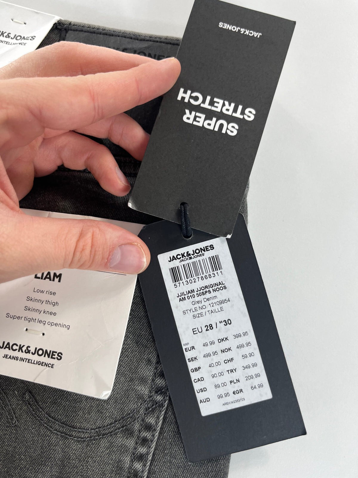 Jack & Jones Skinny Liam farmernadrág