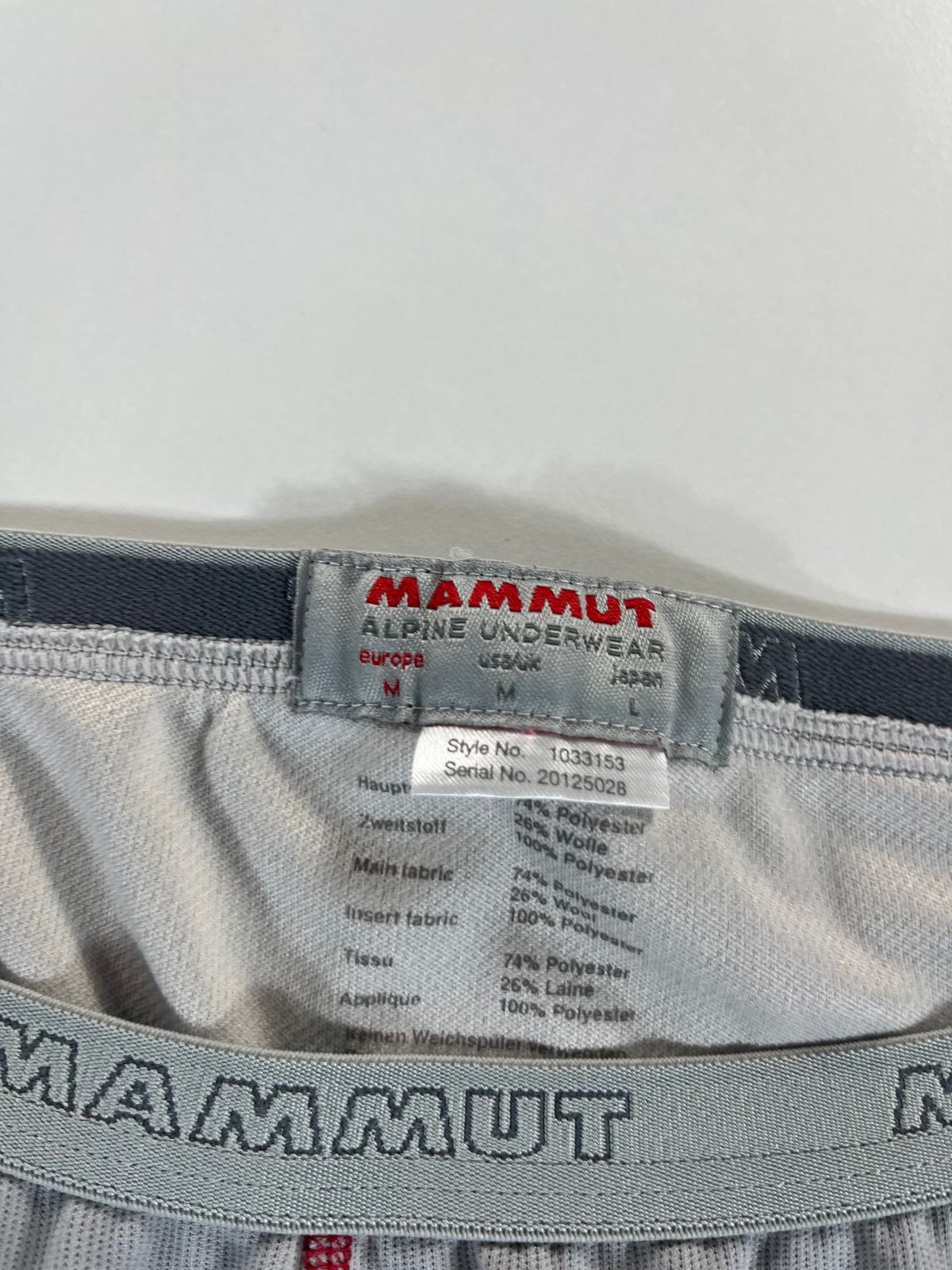 Mammut aláöltözet nadrág