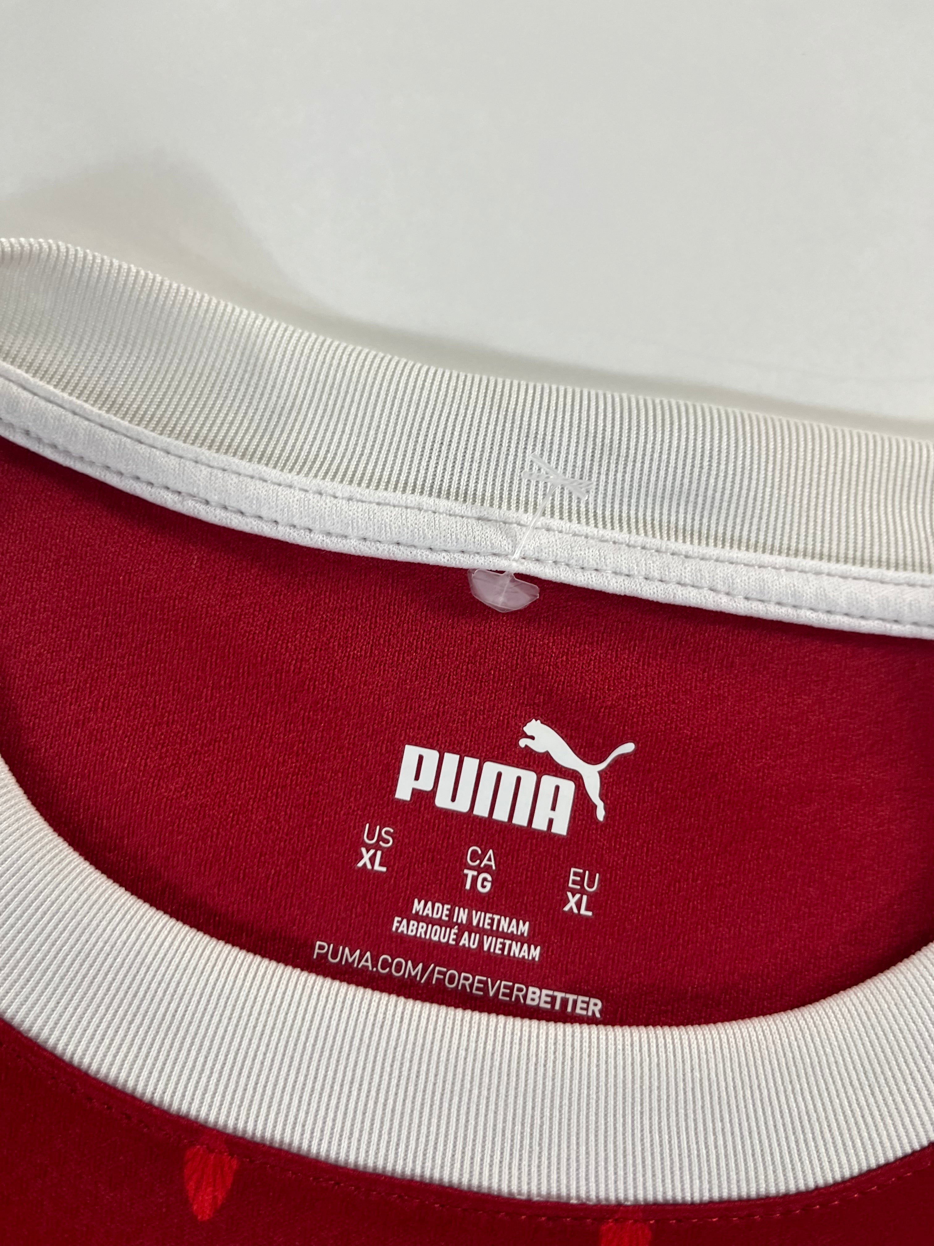 Puma Ausztria válogatott 2020-2022 hazai mez