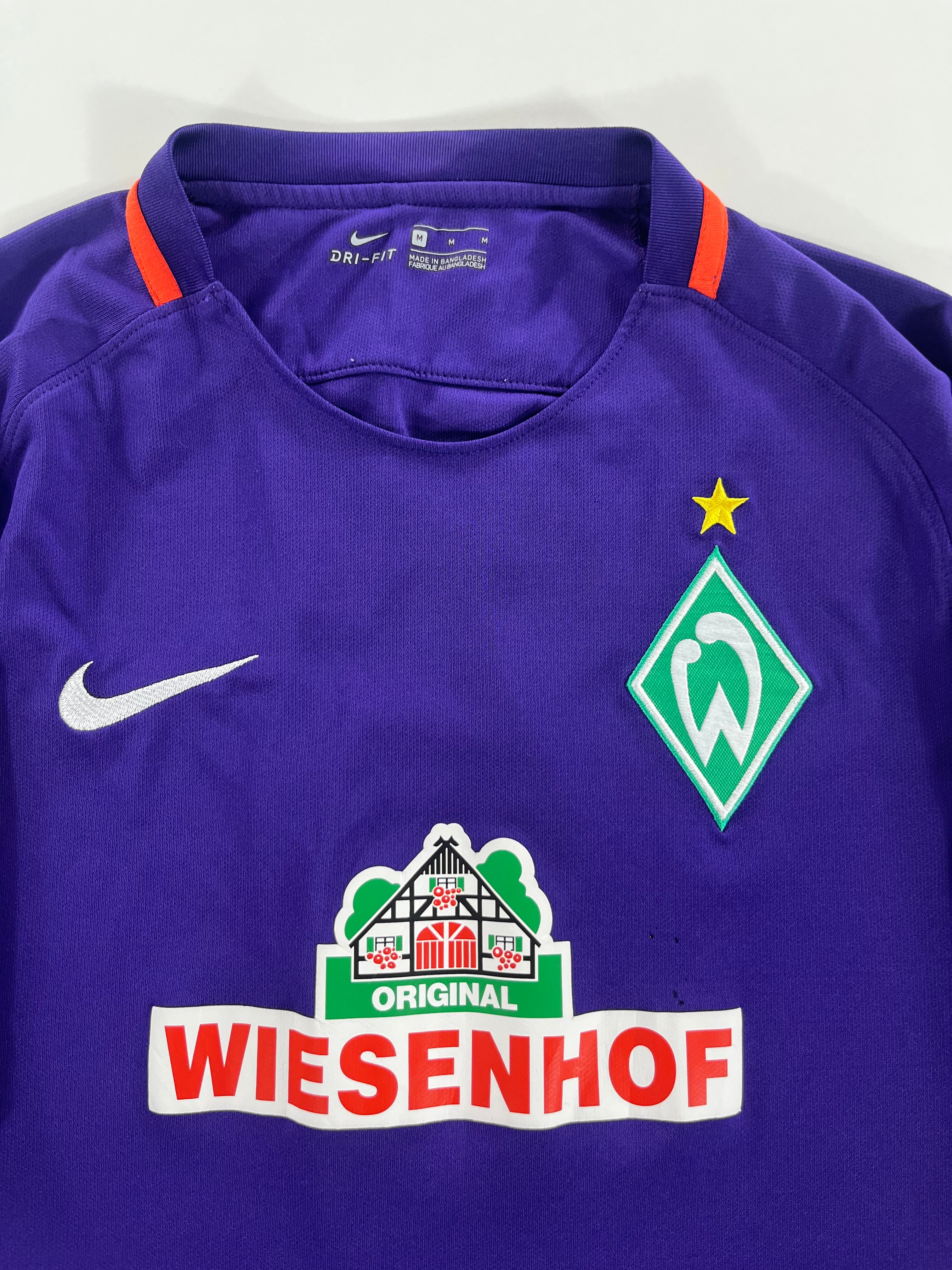 Nike Werder Bremen 2016-2017 Clemens Fritz idegenbeli mez