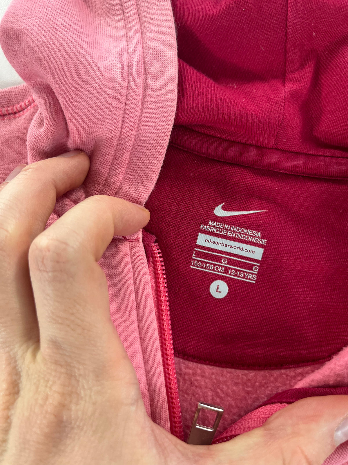 Nike full-zip hoodie pulóver