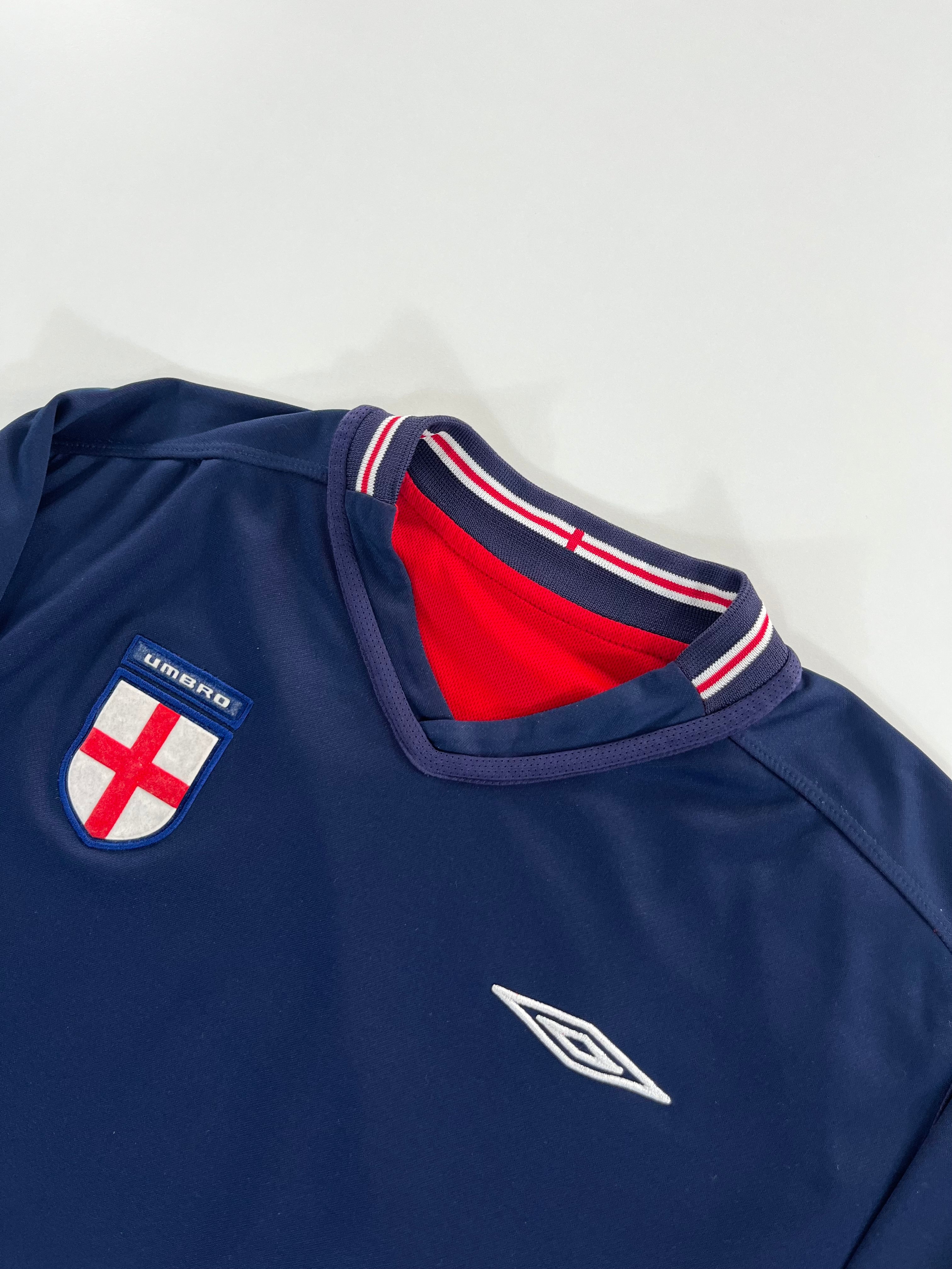 Umbro Anglia válogatott 2002-2004 2 in 1 longsleeve mez