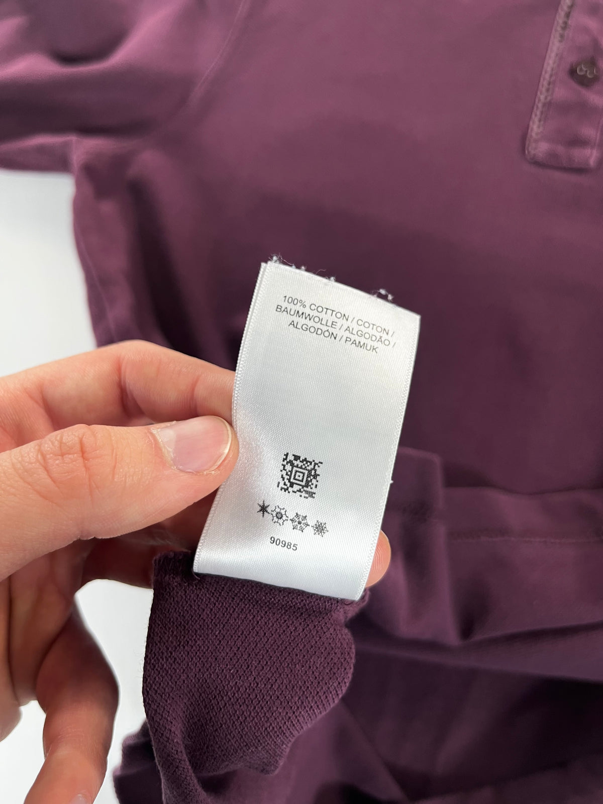 Fred Perry Slim Fit longsleeve pólóing