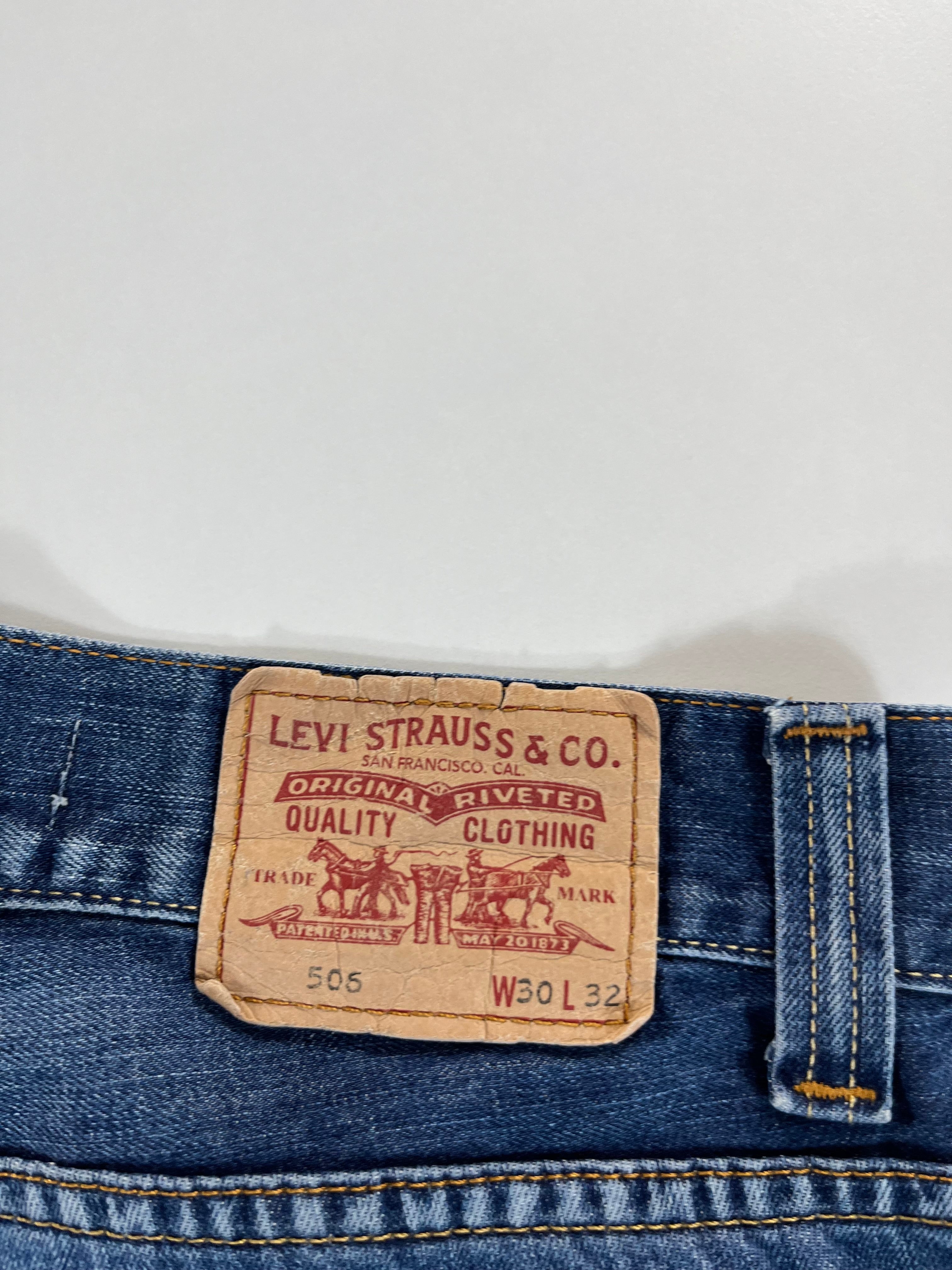 Levi's 506 Standard W30 L32 farmernadrág