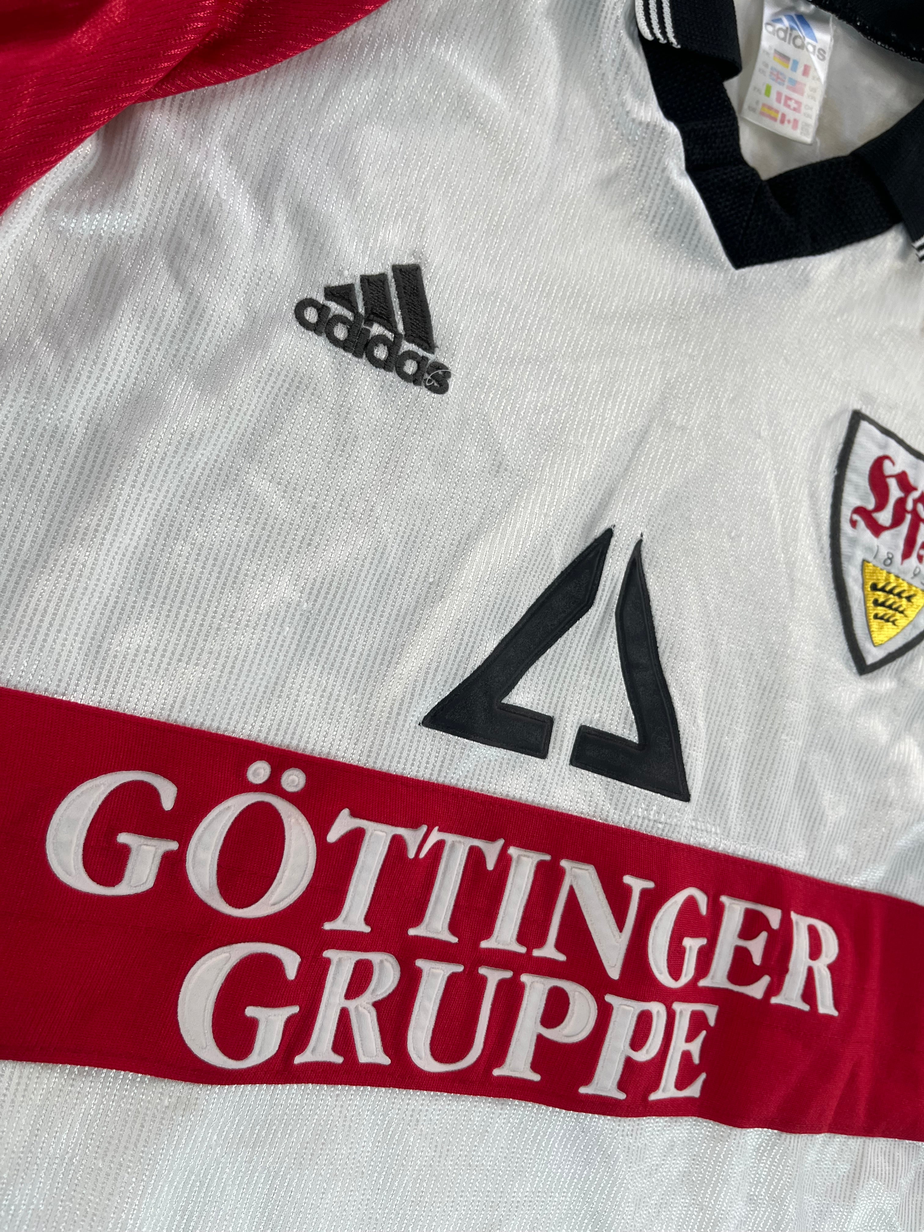 Adidas Stuttgart 1998-1999 hazai mez