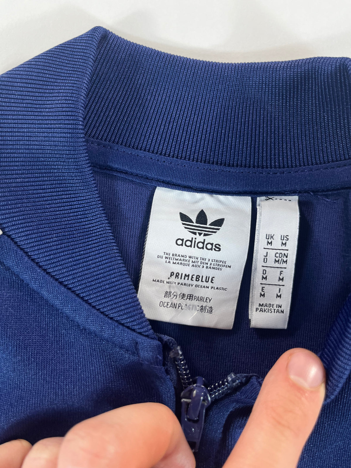 Adidas Originals Classics Primablue full-zip pulóver
