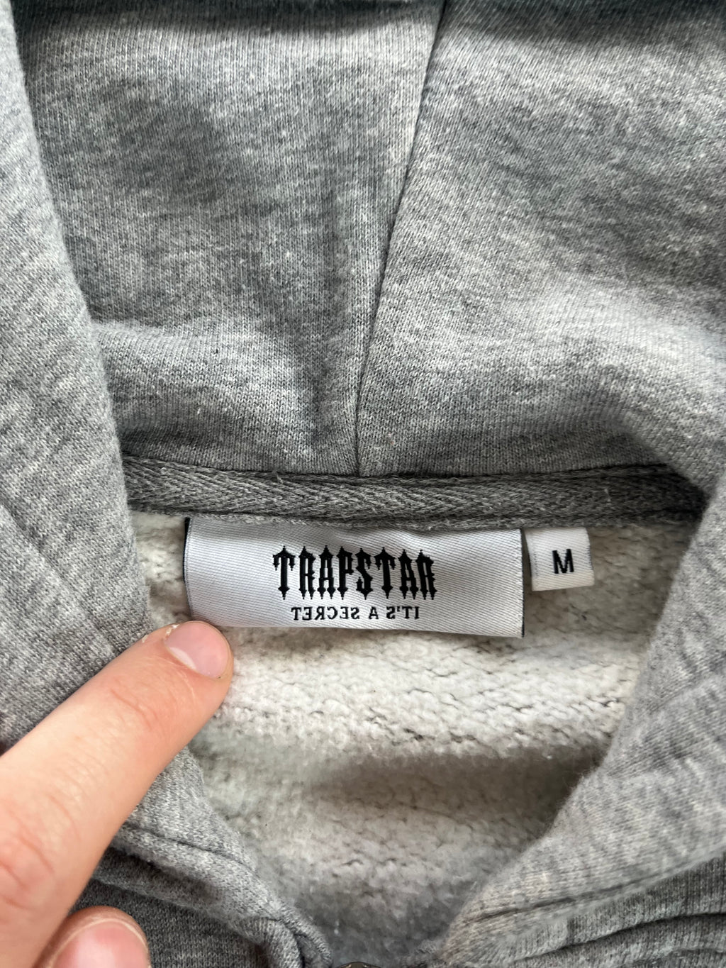 Trapstar full-zip hoodie pulóver