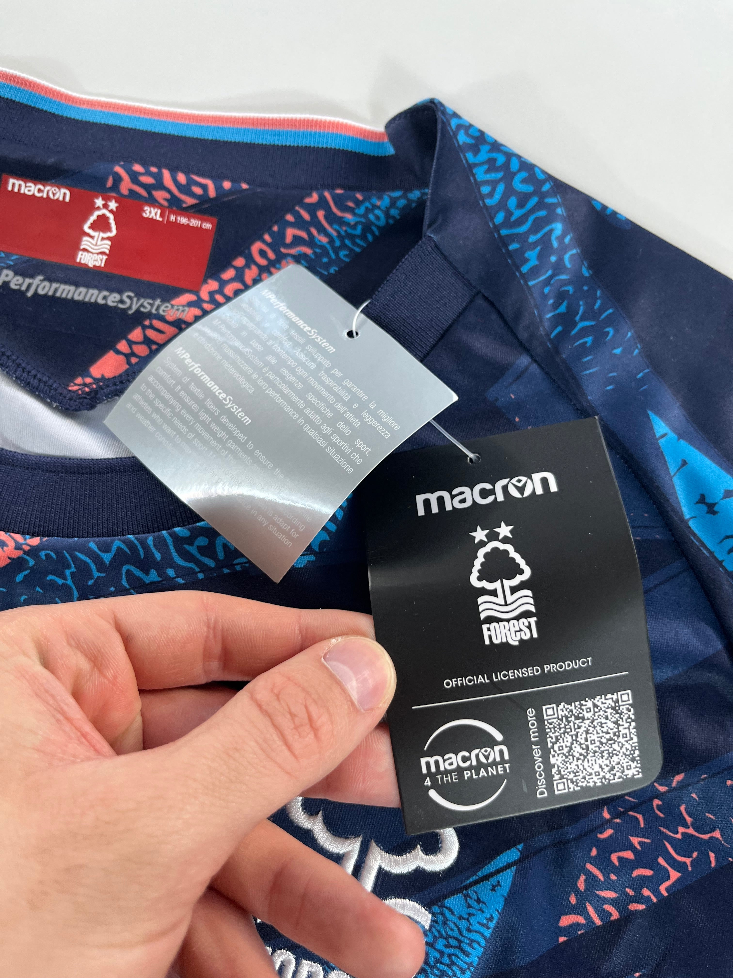 Macron Nottingham Forrest 2022-2023 alternatív mez